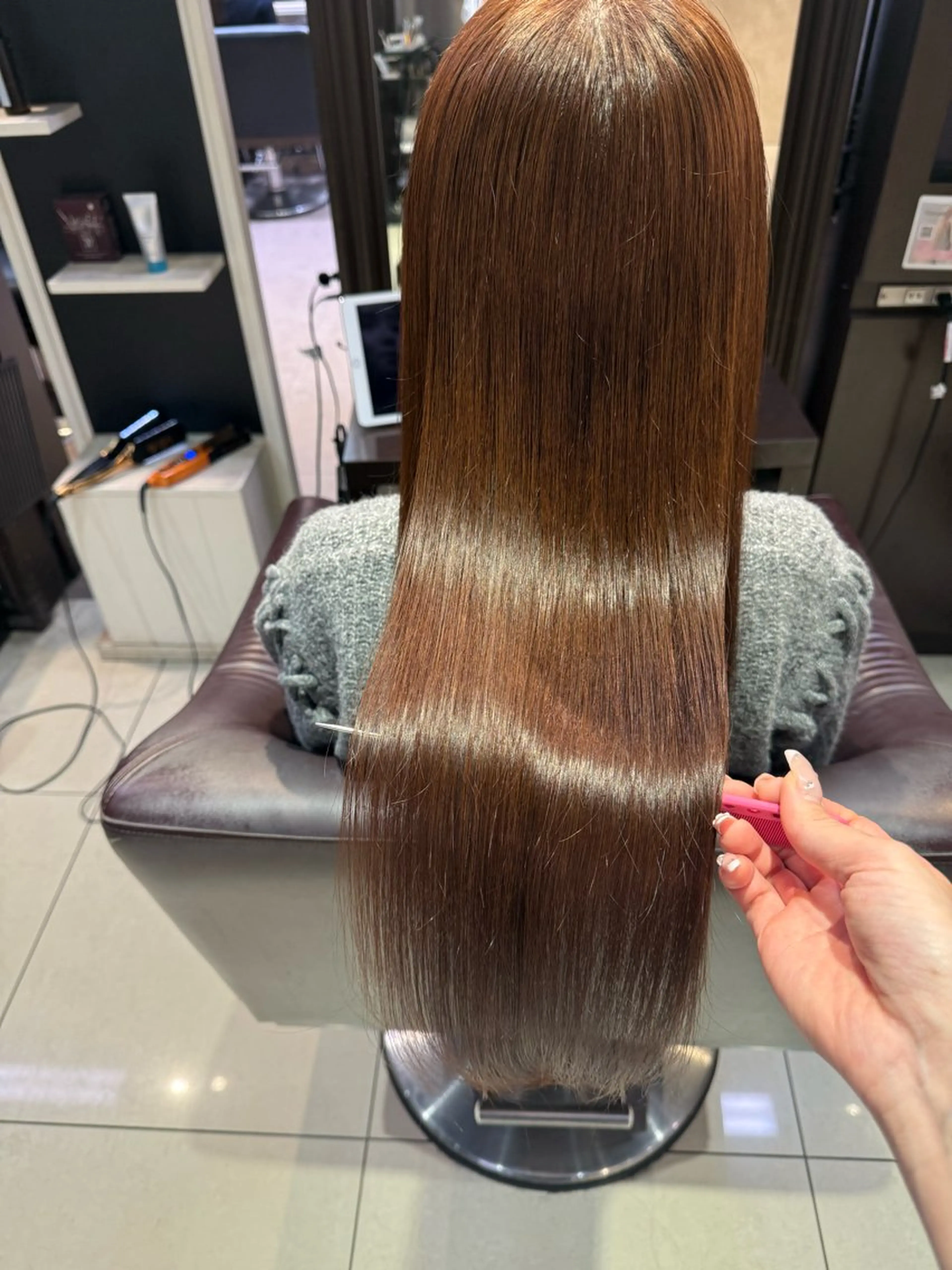 ロング トリートメント 【髪質改善💎韓国風 レイヤー🌷】山川のヘアスタイル