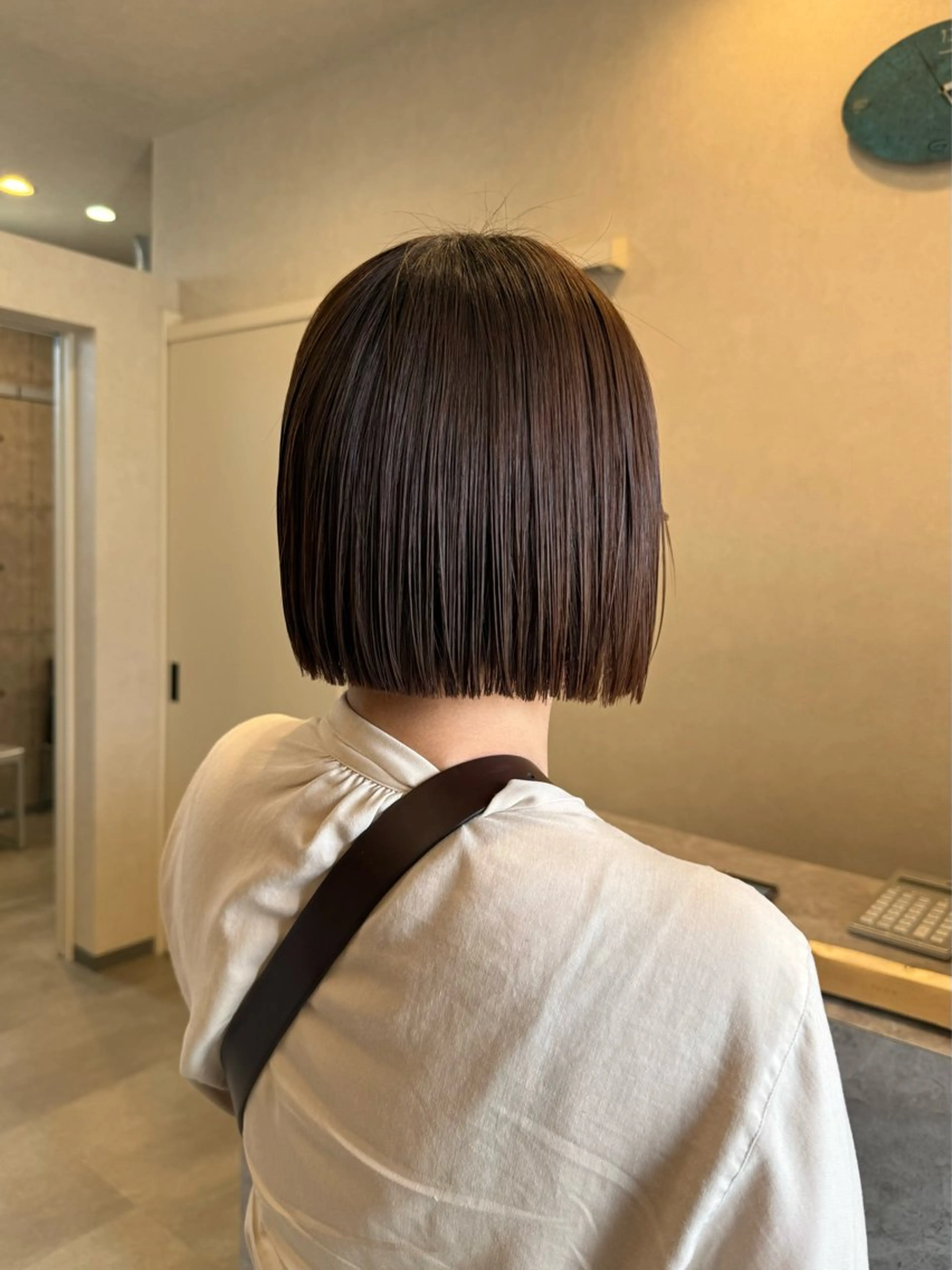 ショート カット 山元 くるみのヘアスタイル