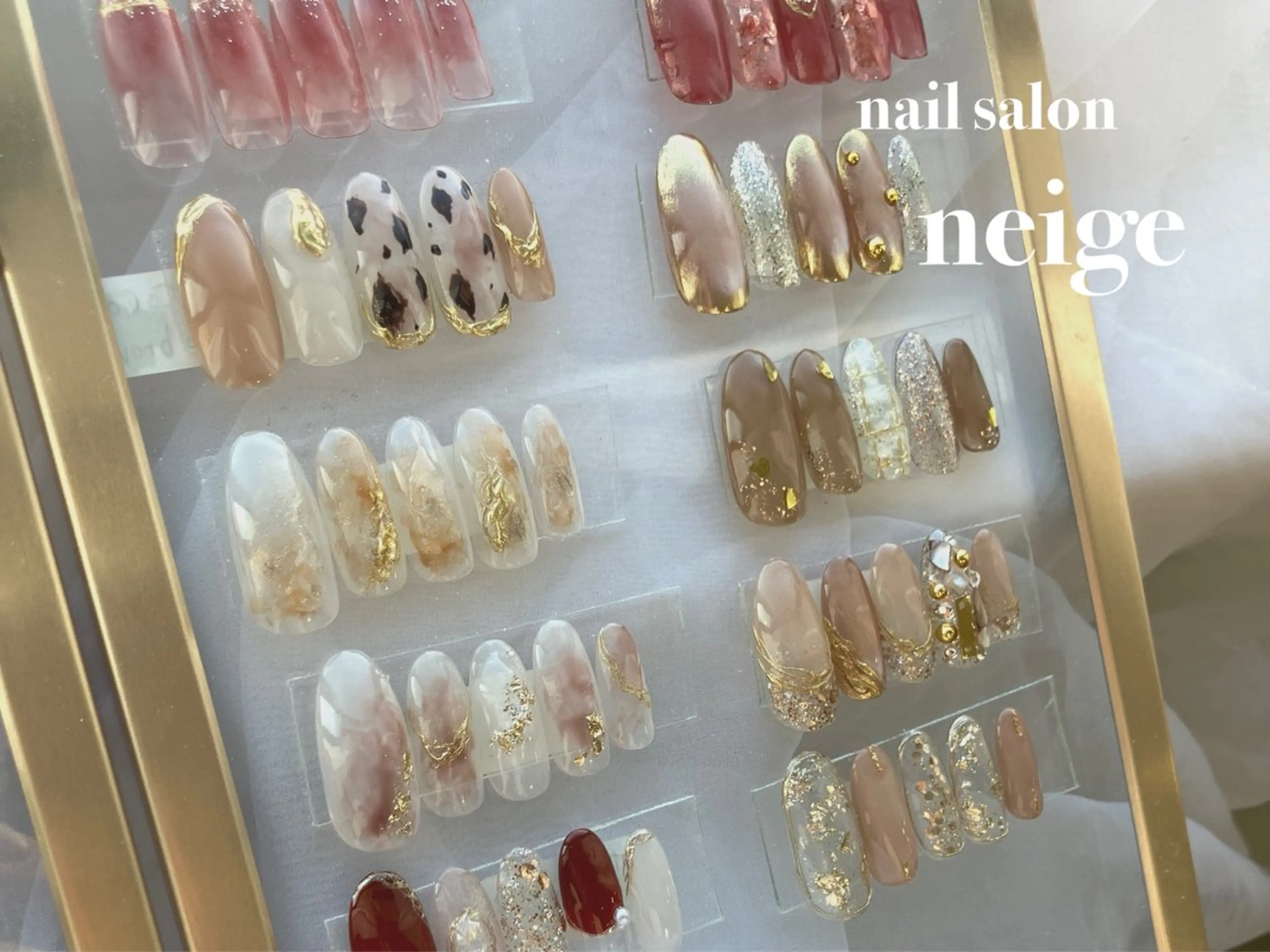 ネイル ハンドネイル nail salon neigeのネイルデザイン