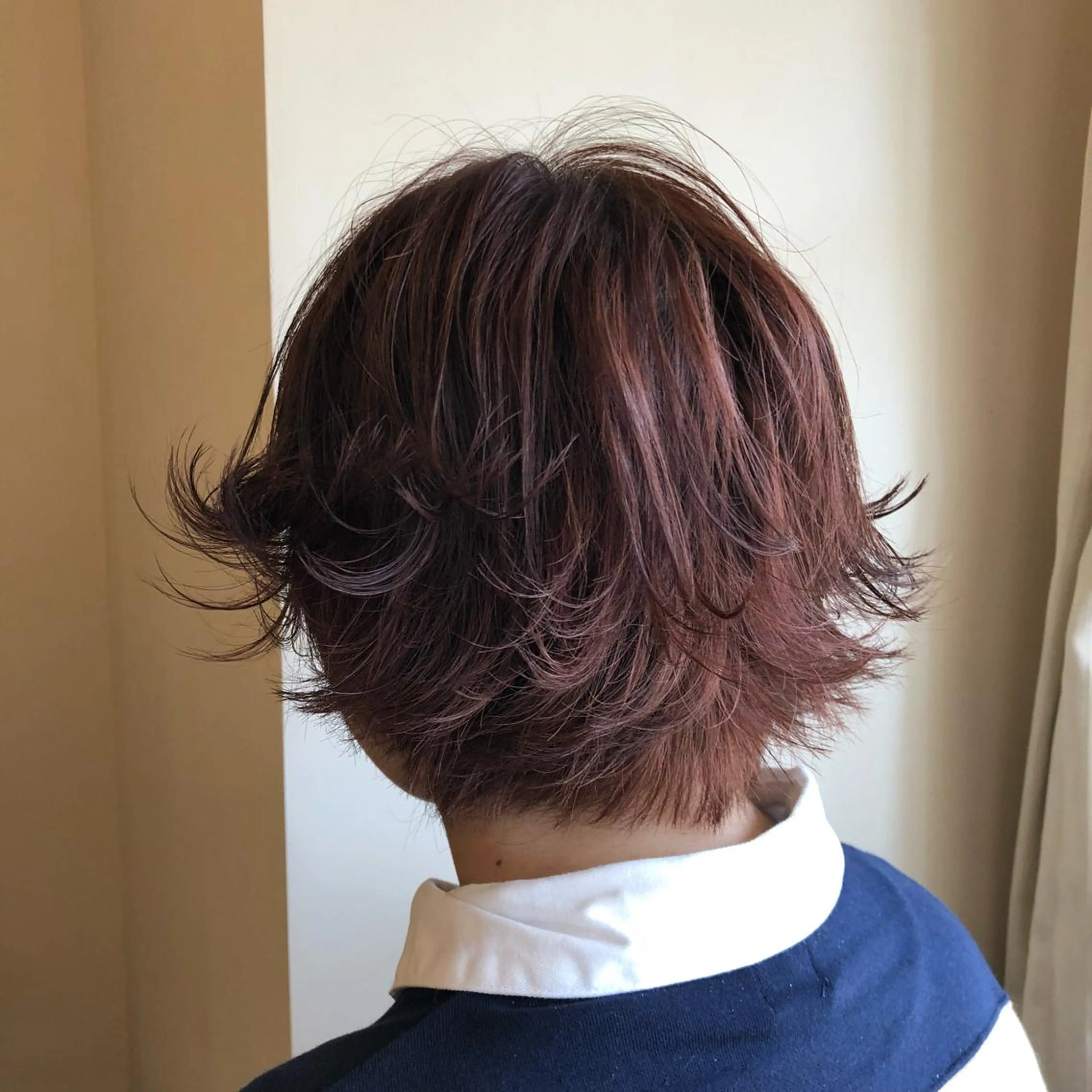 ショート カラー ラベンダーカラー ラベンダーピンク ピンクカラー ショートヘア カット ヘアカラー トリートメント 【ショート特化】 森本　祐太のヘアスタイル