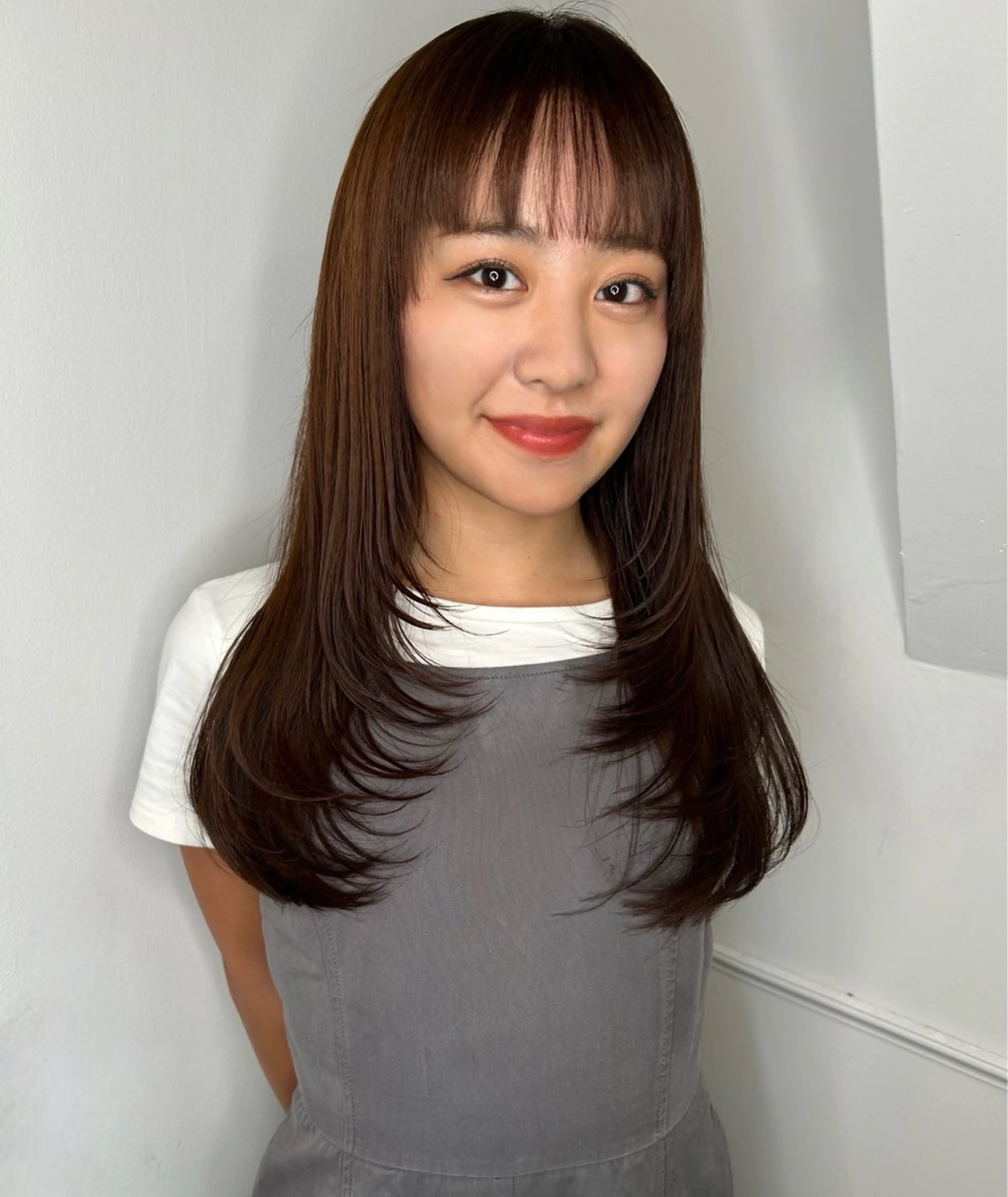 ロング カラー land所属・透明感カラー/レイヤ ー🌙Honokaのヘアスタイル