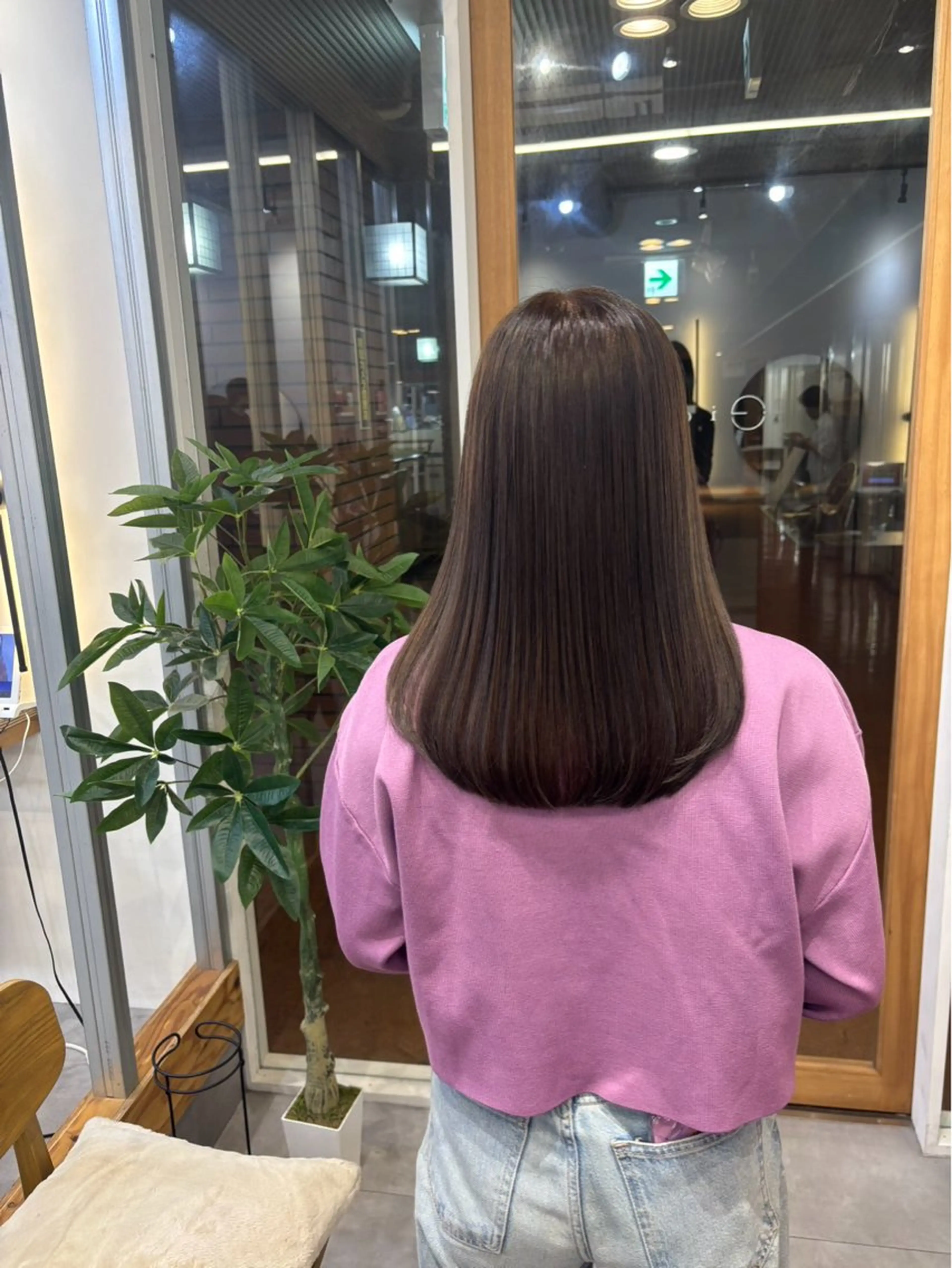 ロング 髪質改善 縮毛矯正 トリートメント 縮毛矯正 リキ/髪質改善 /縮毛矯正🫧のヘアスタイル