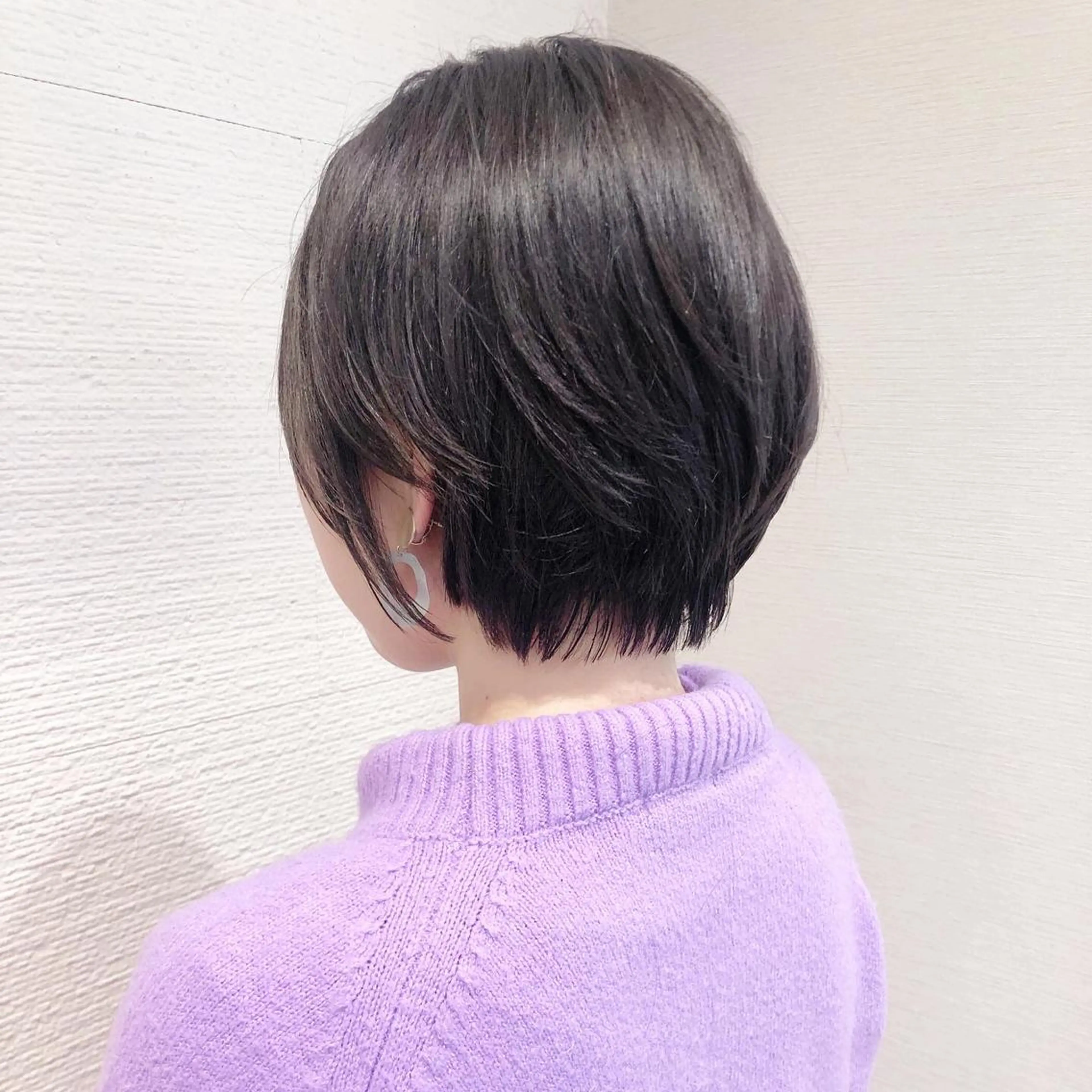 ショート カラー ショート/ボブ/ 白髪ぼかし/しんやのヘアスタイル