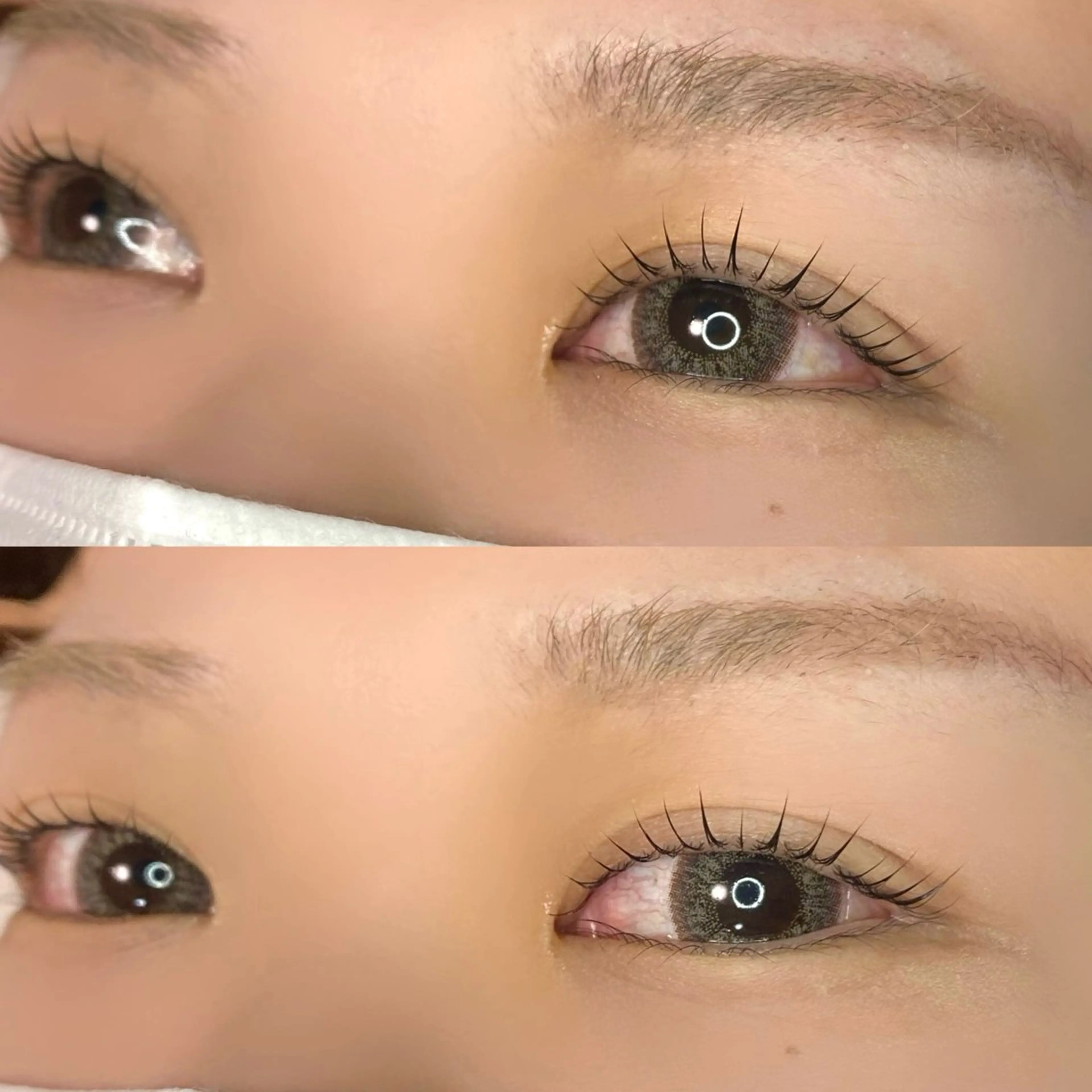 マツエク・マツパ 束感まつ毛 一重×まつ毛パーマ REBYNA所属・REBYNA 【リバイン】のマツエク・マツパデザイン