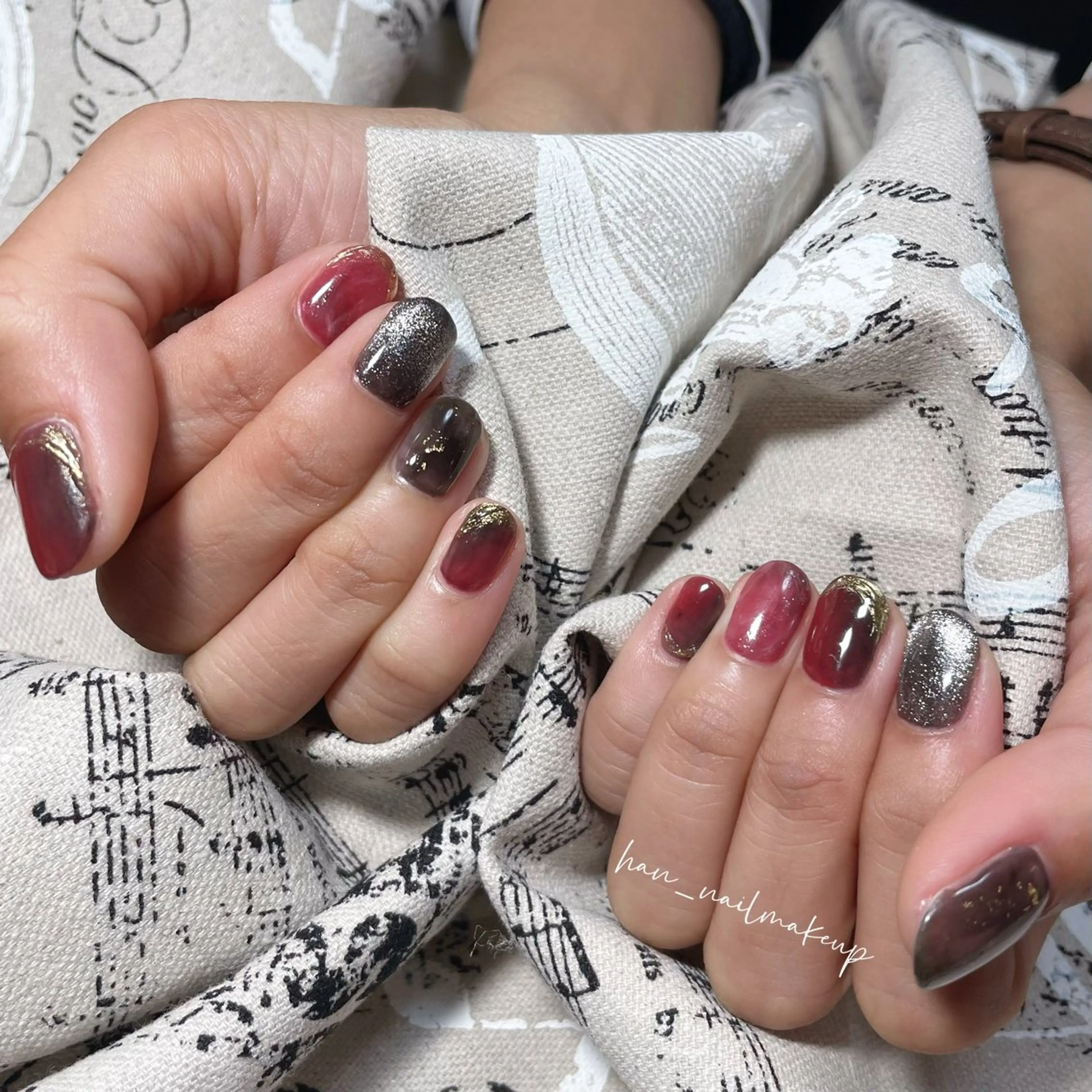 ネイル ハンドネイル Han Nail 【y&m】のネイルデザイン
