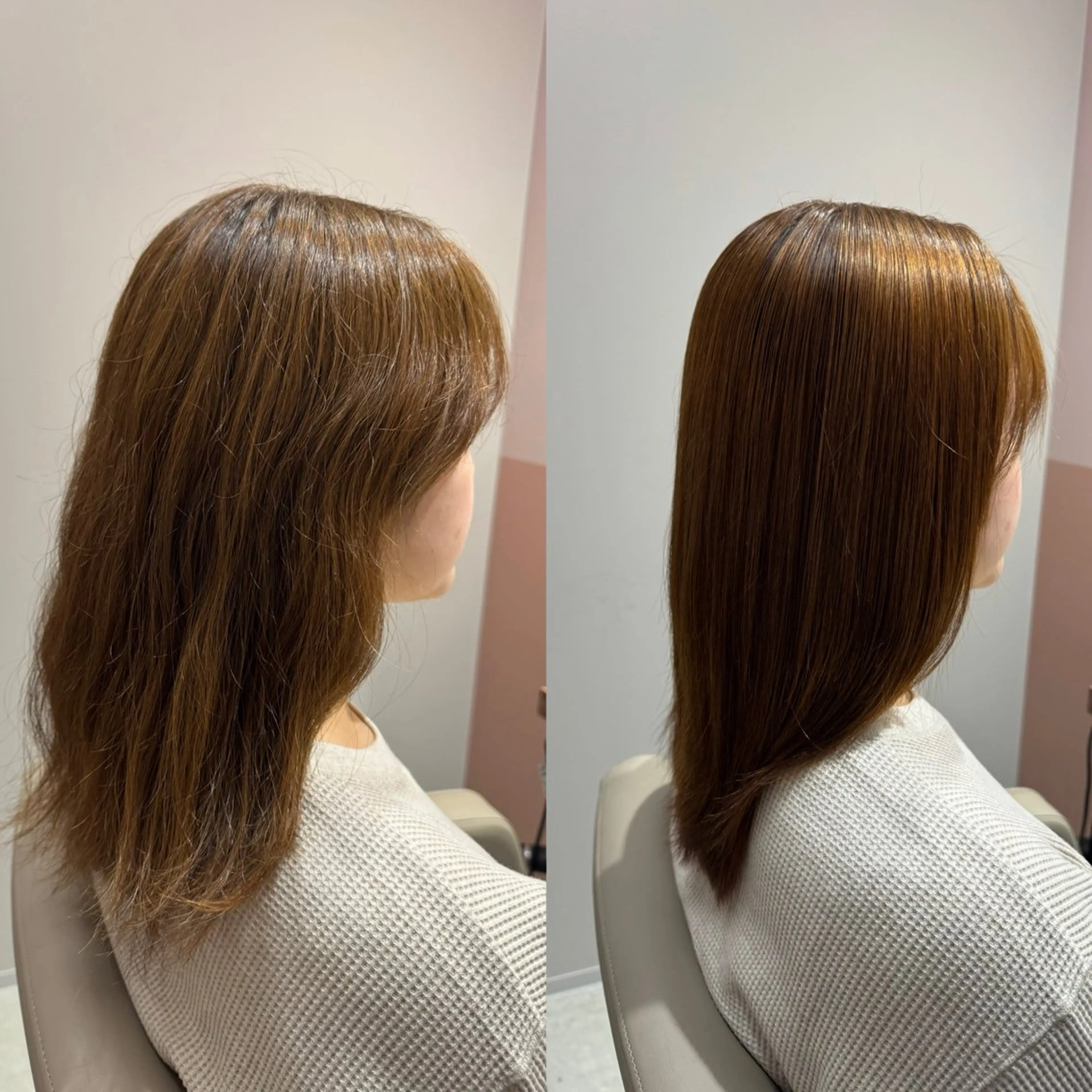 セミロング 縮毛矯正 カット 縮毛矯正 トリートメント 倉橋 涼太のヘアスタイル