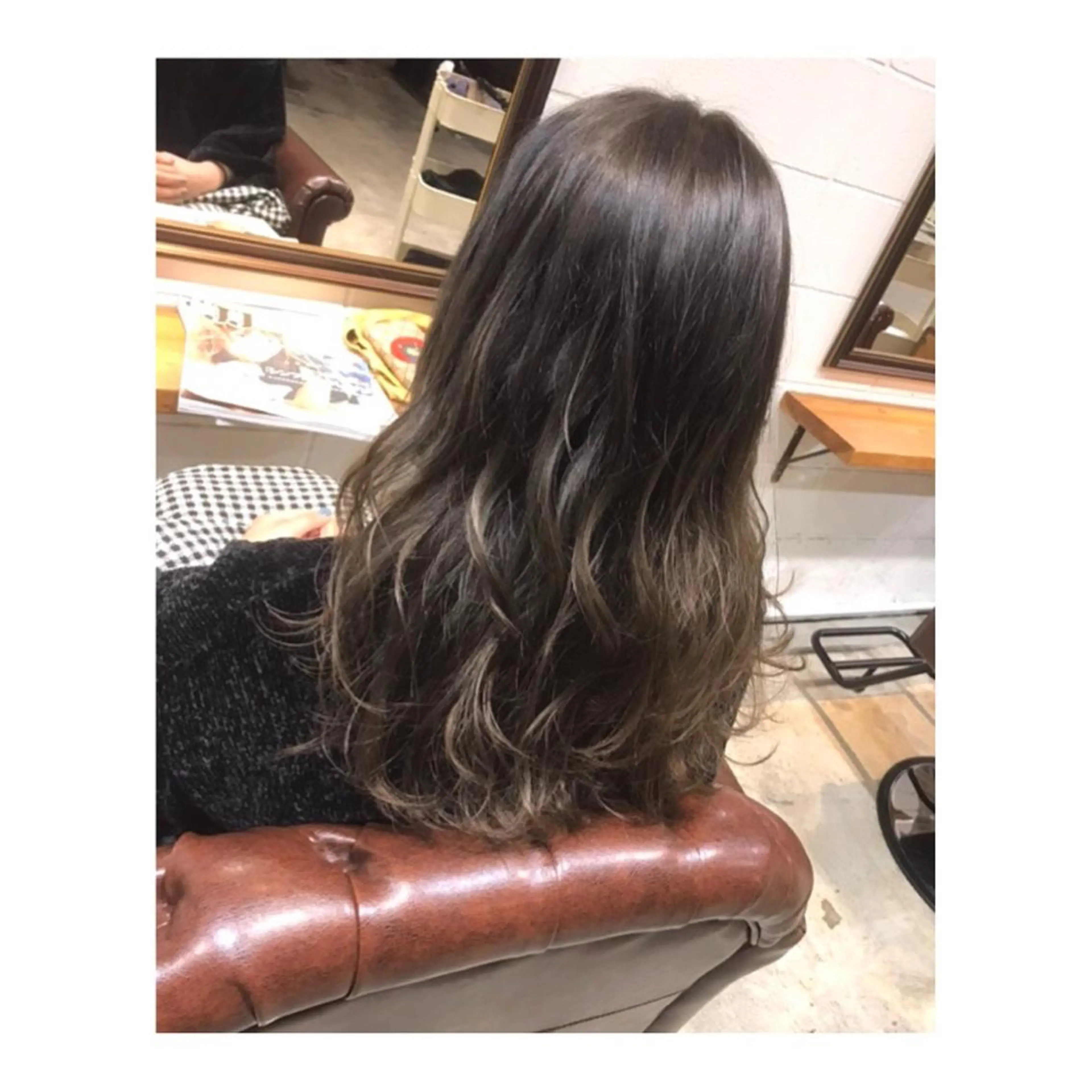 ロング カラー グラデーションカラー 竹嶌 健吾のヘアスタイル