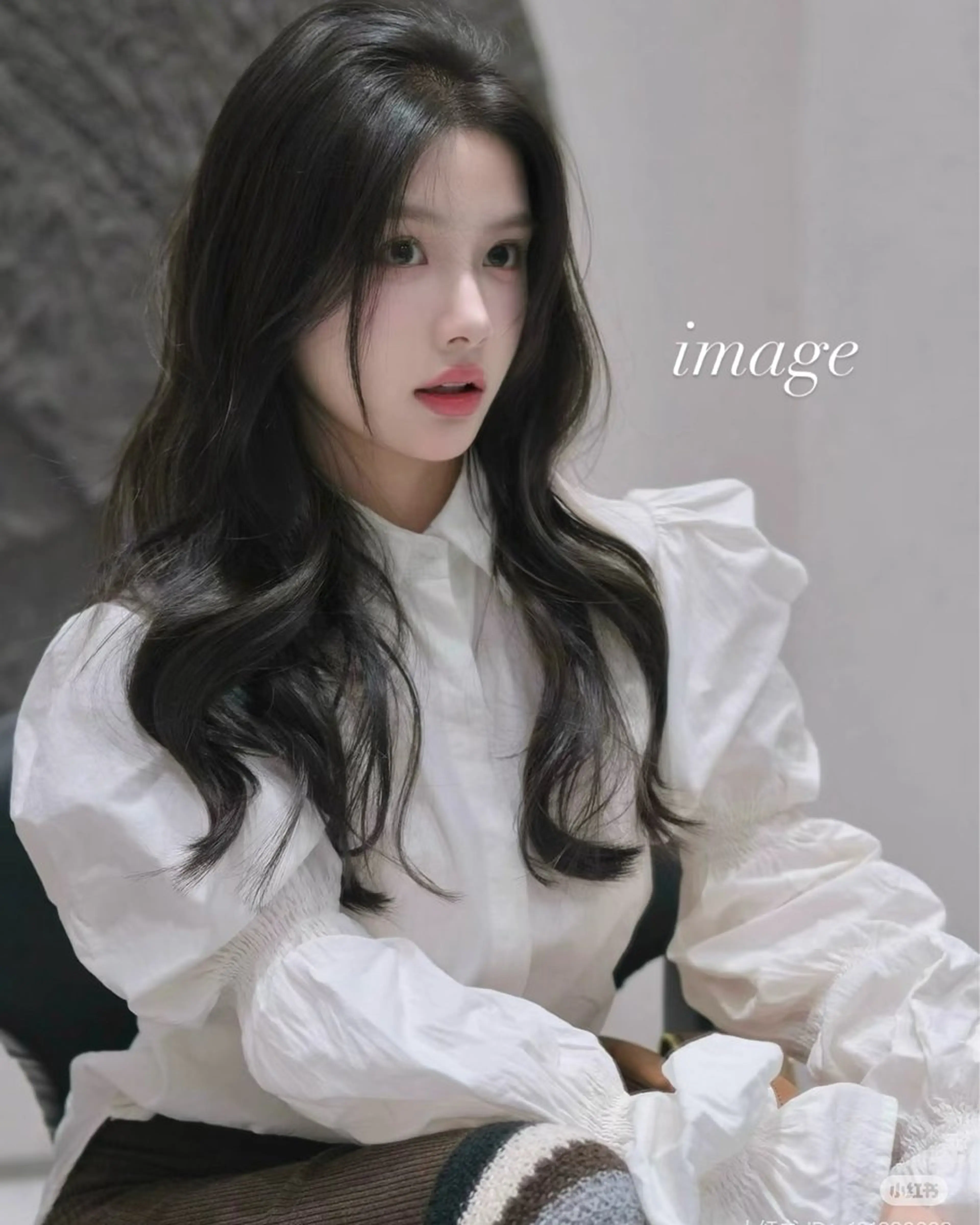 ロング カラー 🤍韓国大人っぽ ベージュMAI🤍のヘアスタイル