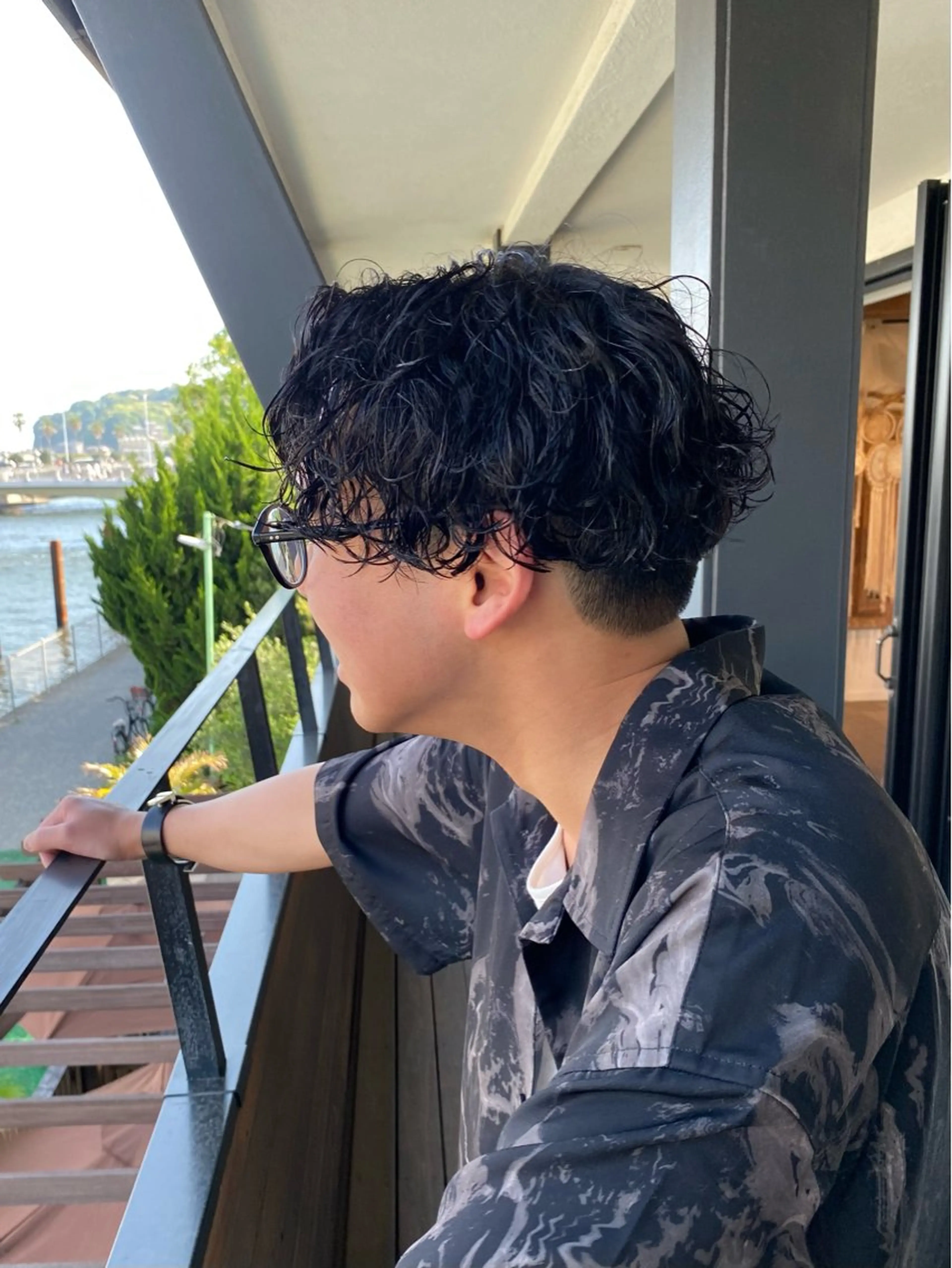 《メンズ》カット＋パーマの写真