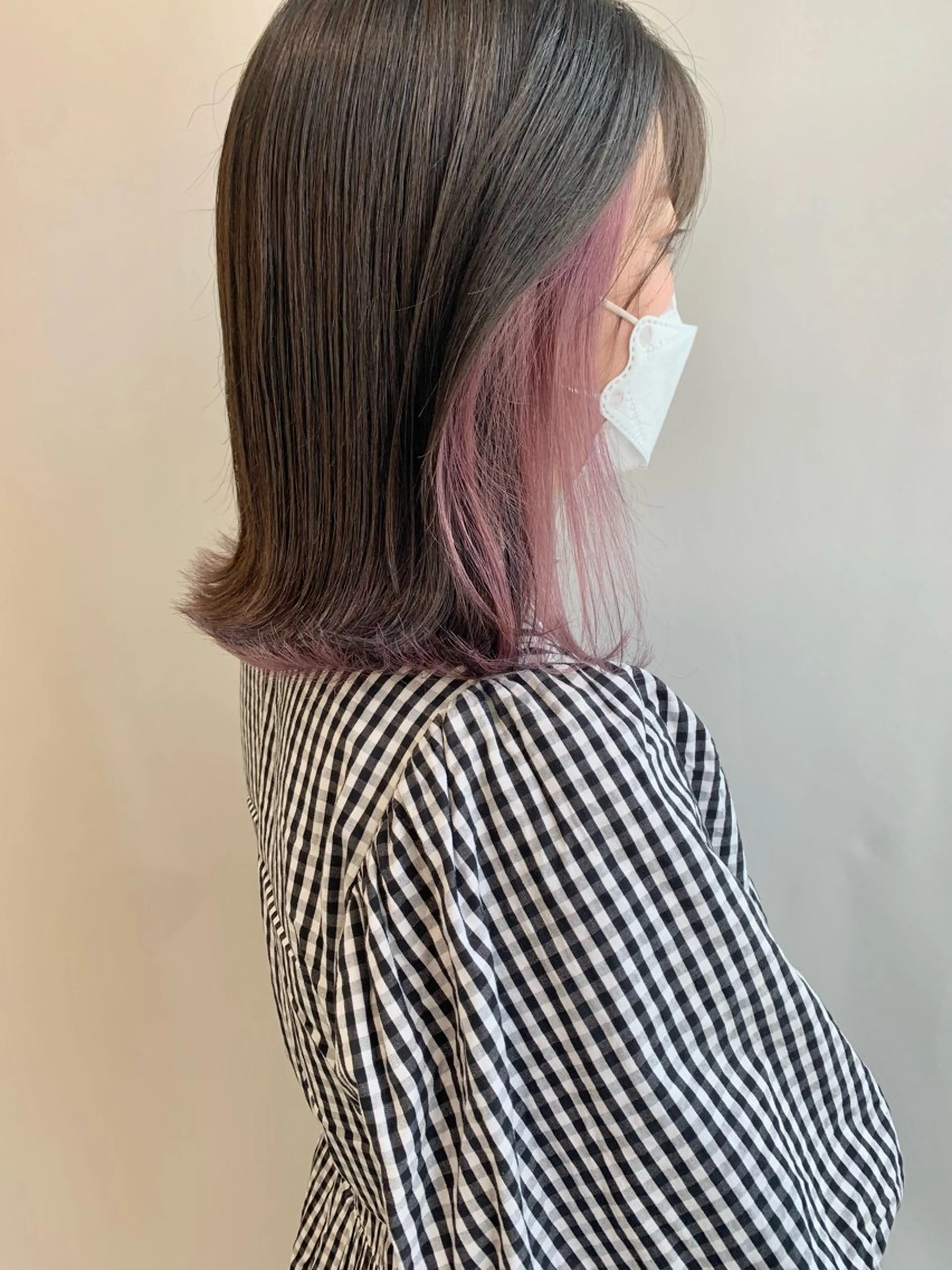 ミディアム カラー ヘアカラー トリートメント 似合わせ⌇お洒落 カット⌇平野あみのヘアスタイル