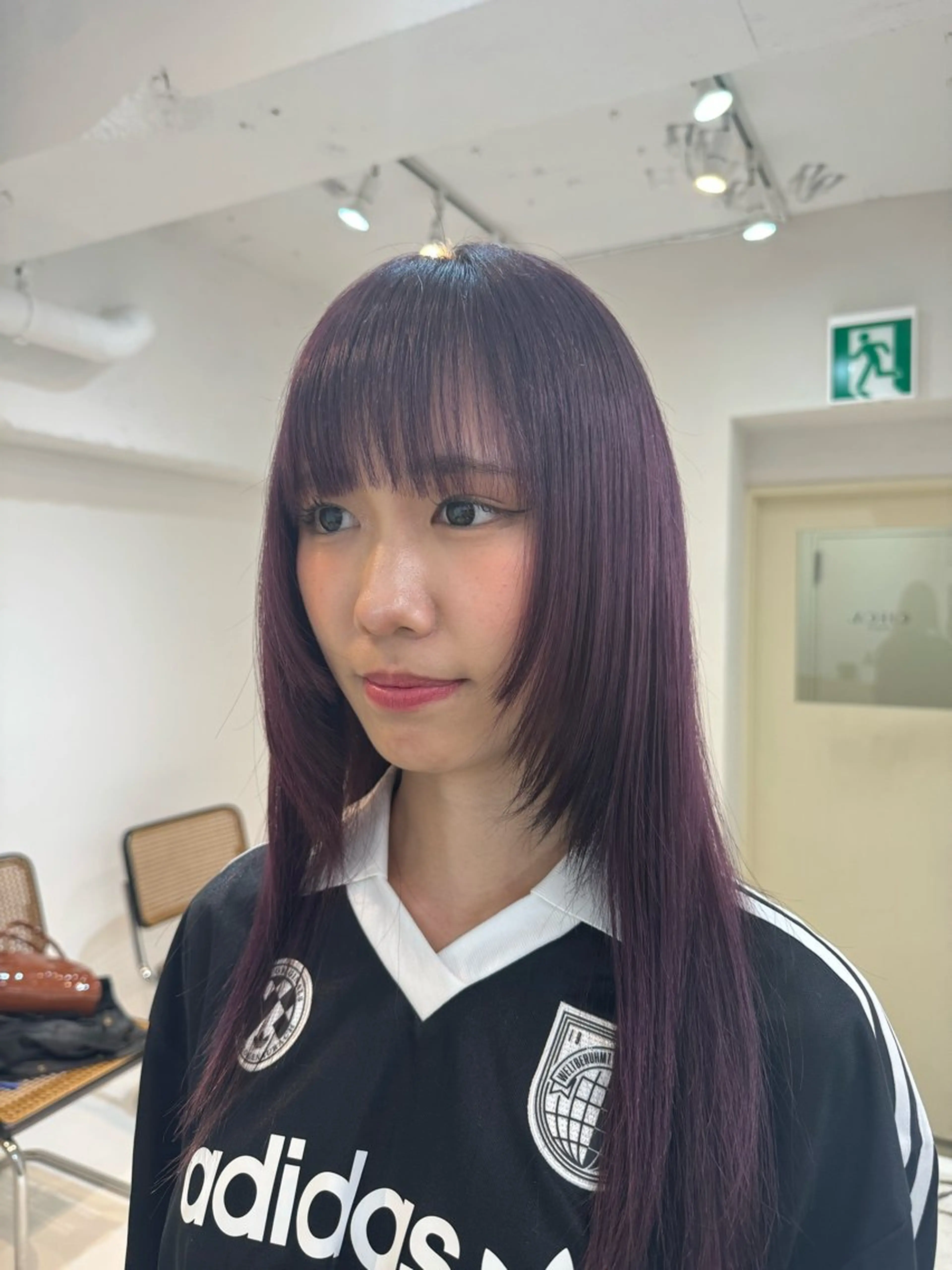 セミロング 東城 雄伍のヘアスタイル