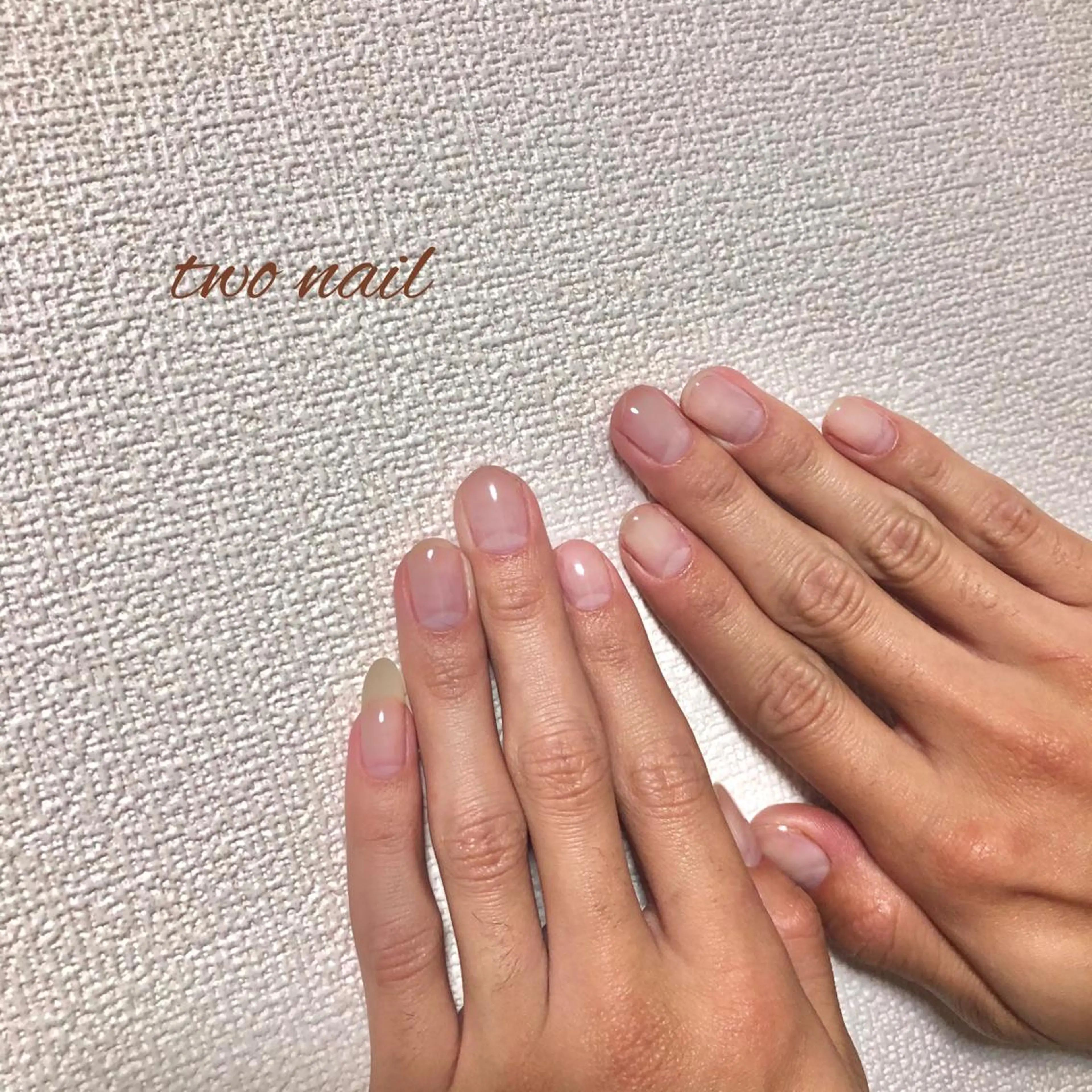 ネイル アートネイル フットネイル ハート ニュアンスネイル ハンドネイル two nailのネイルデザイン