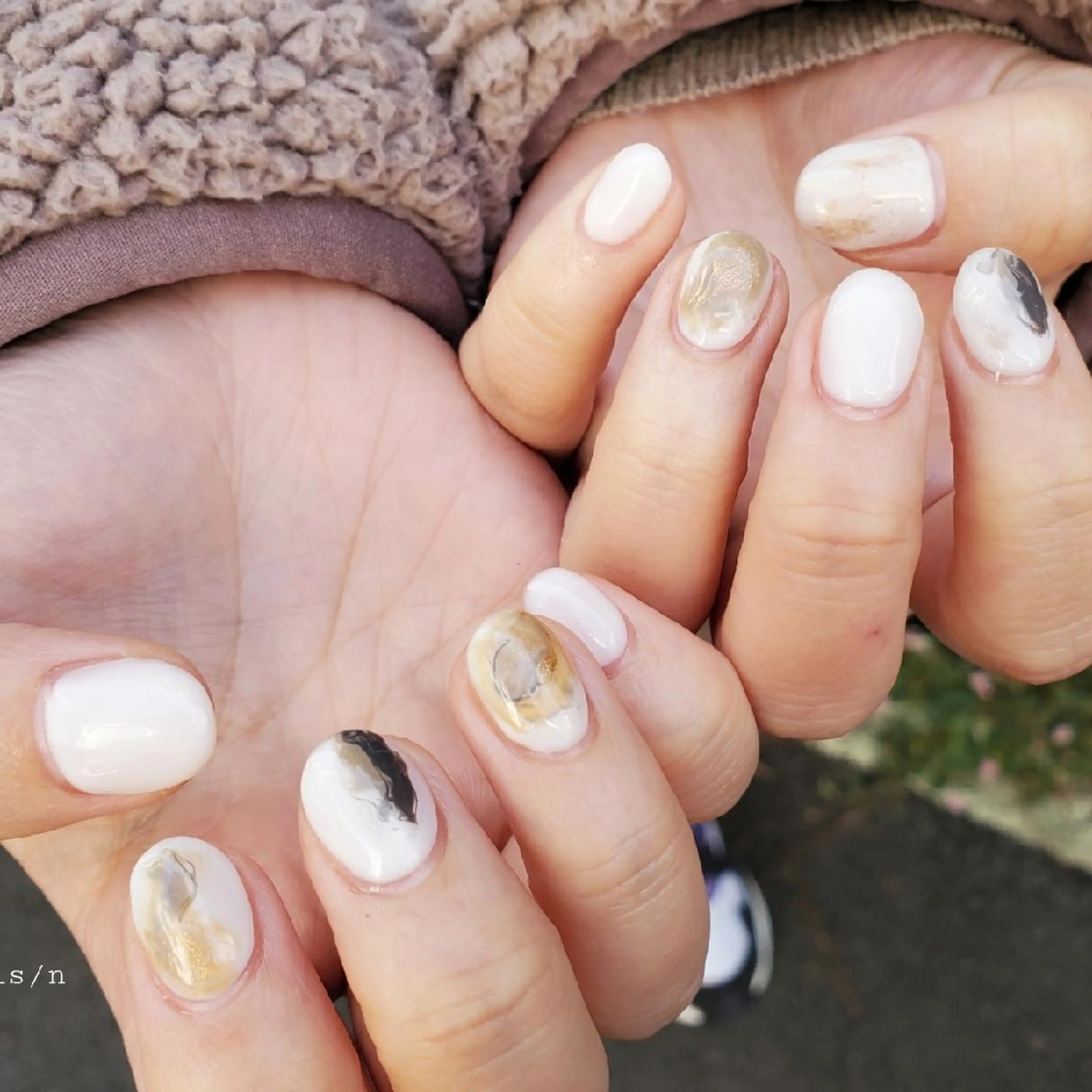 ネイル ハンドネイル 店長 佐藤のネイルデザイン