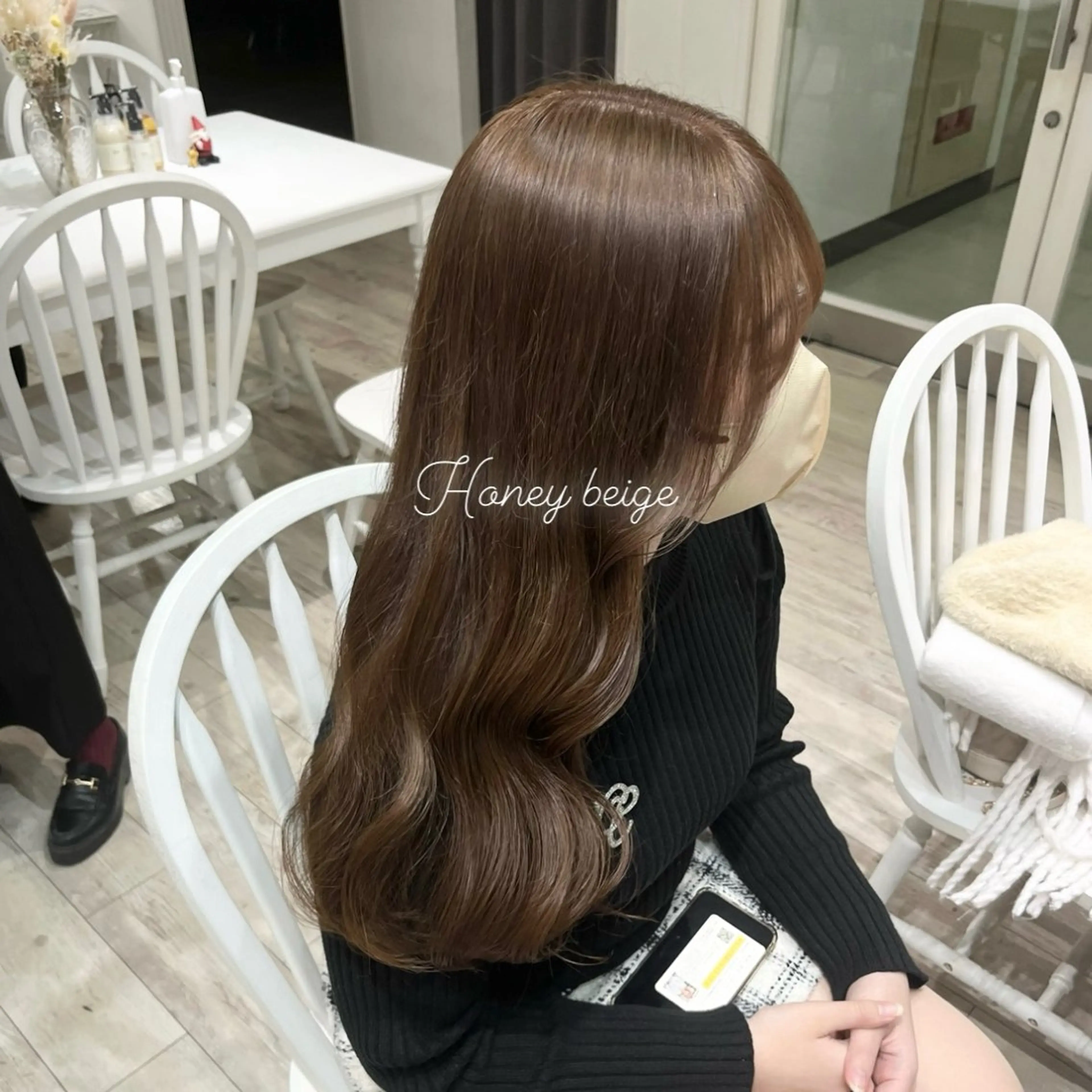 【透明感カラーが叶う*.+ﾟ♡】ブリーチなしダブルカラー💛の写真