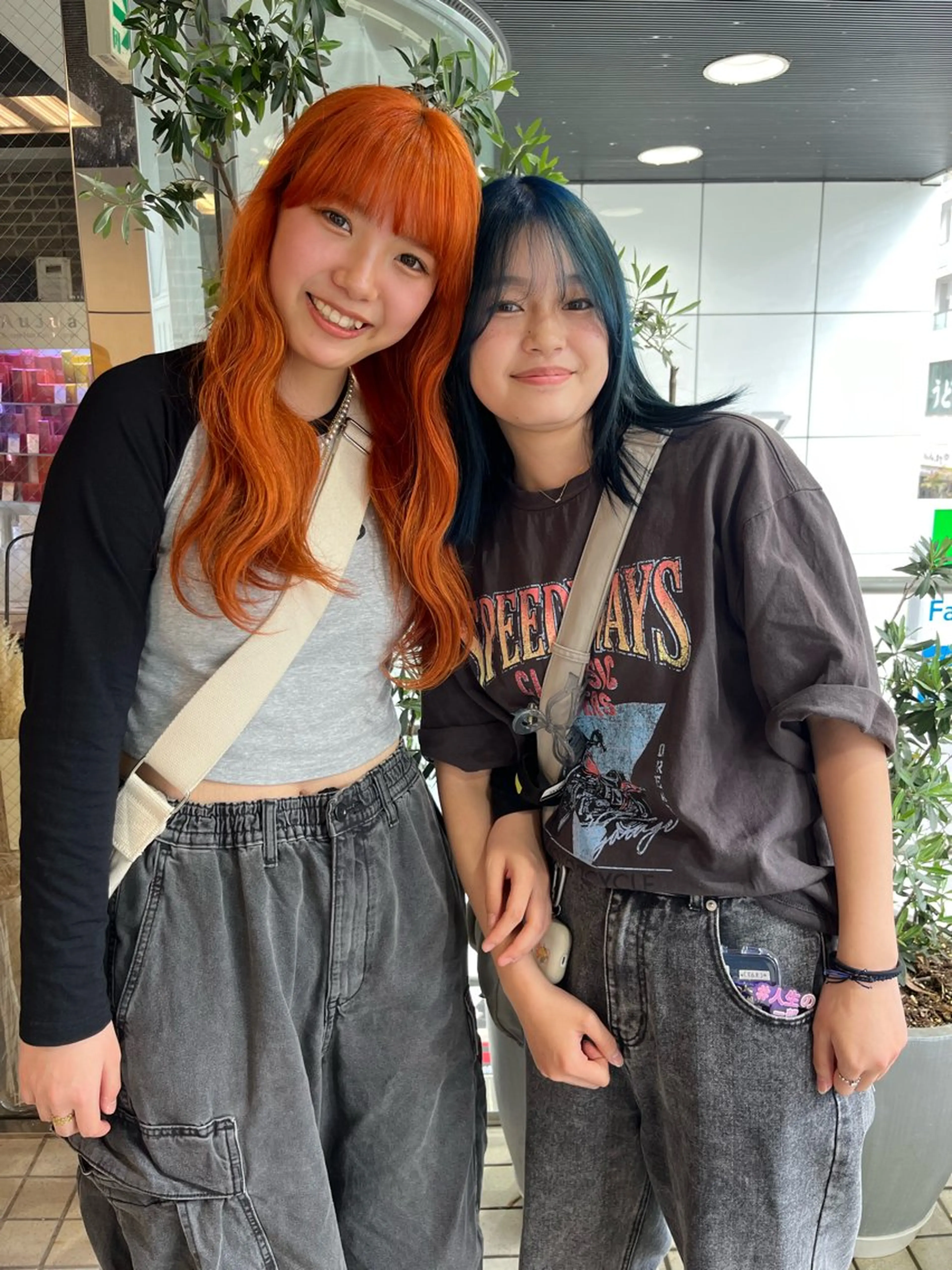 ロング カラー 💖デザインカラー/ タダ ハナカ💖のヘアスタイル