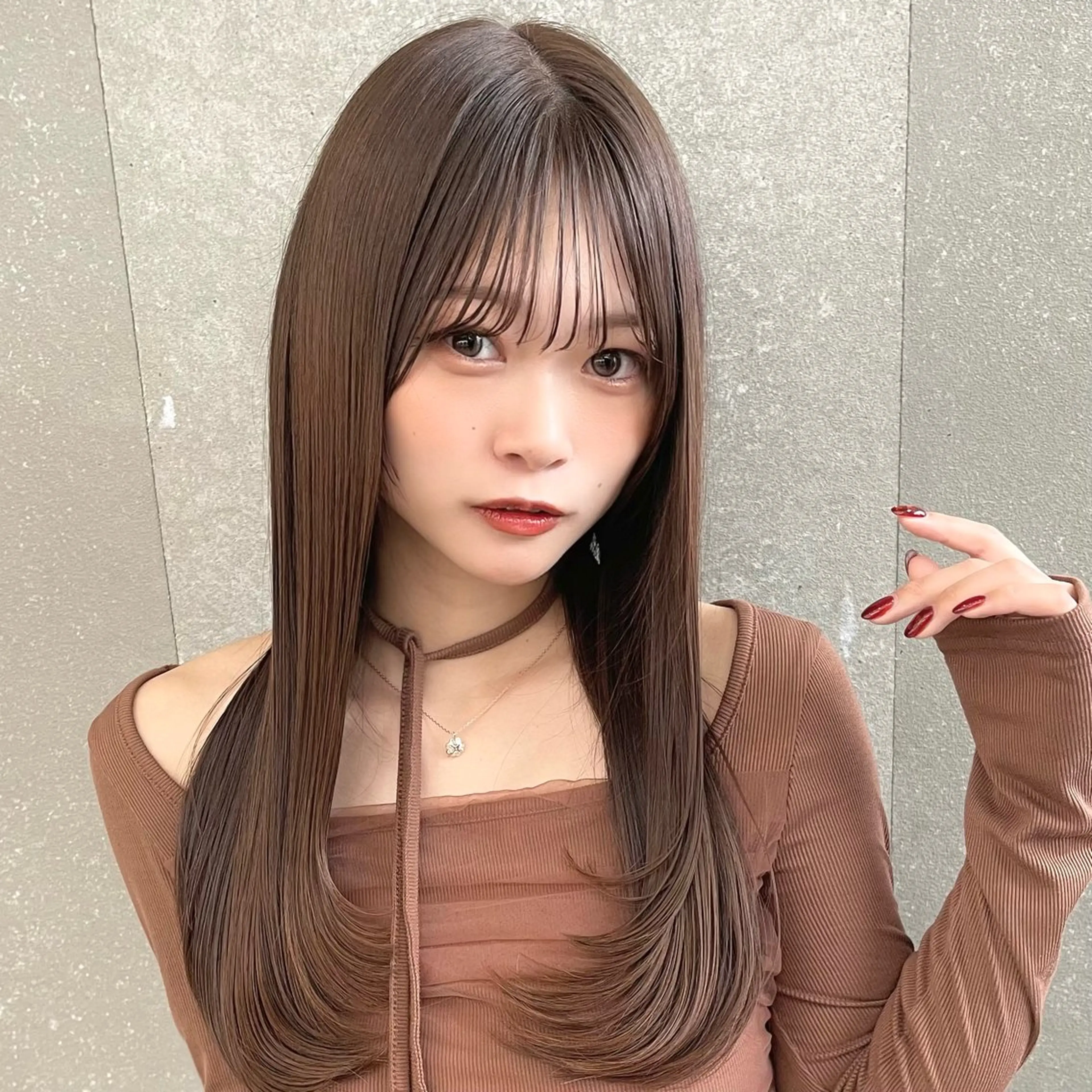 【ヘアケア人気No.1】　カット＋艶カラー＋TOKIO 5step髪質改善トリートメントの写真