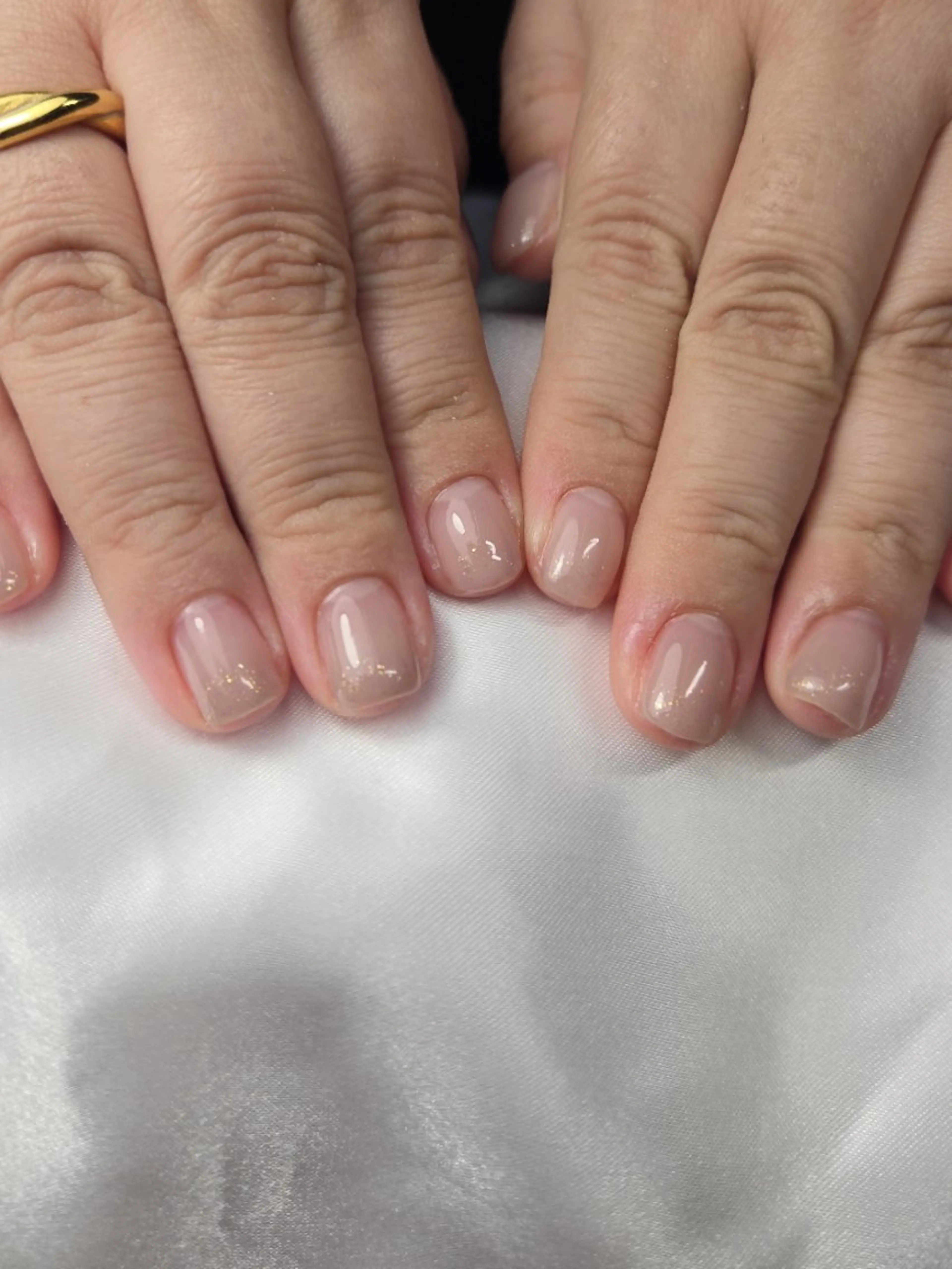 ネイル ラメ(グリッター) ハンドネイル ネイルサロンベルティ .ひとみのネイルデザイン