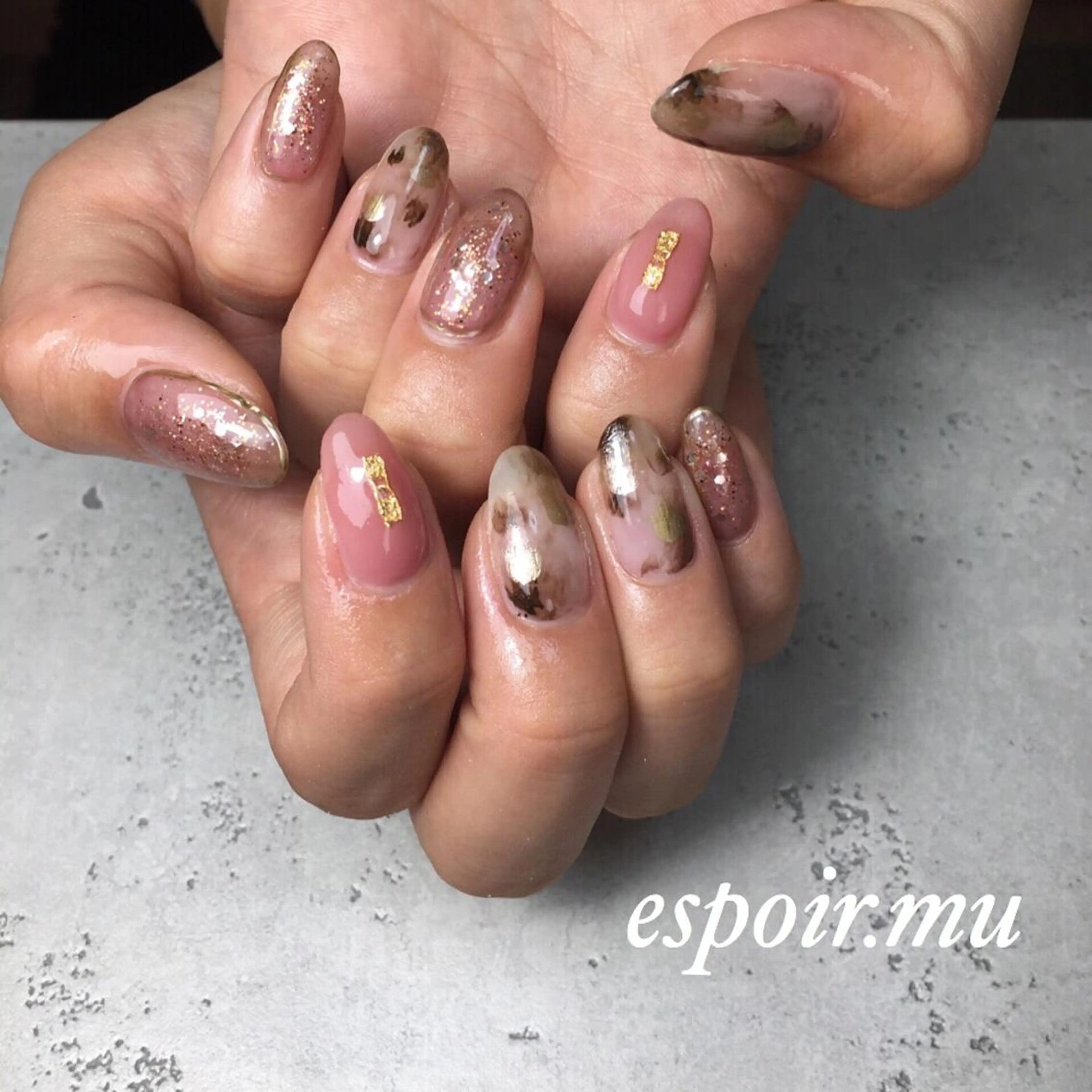 ネイル espoir. muのネイルデザイン