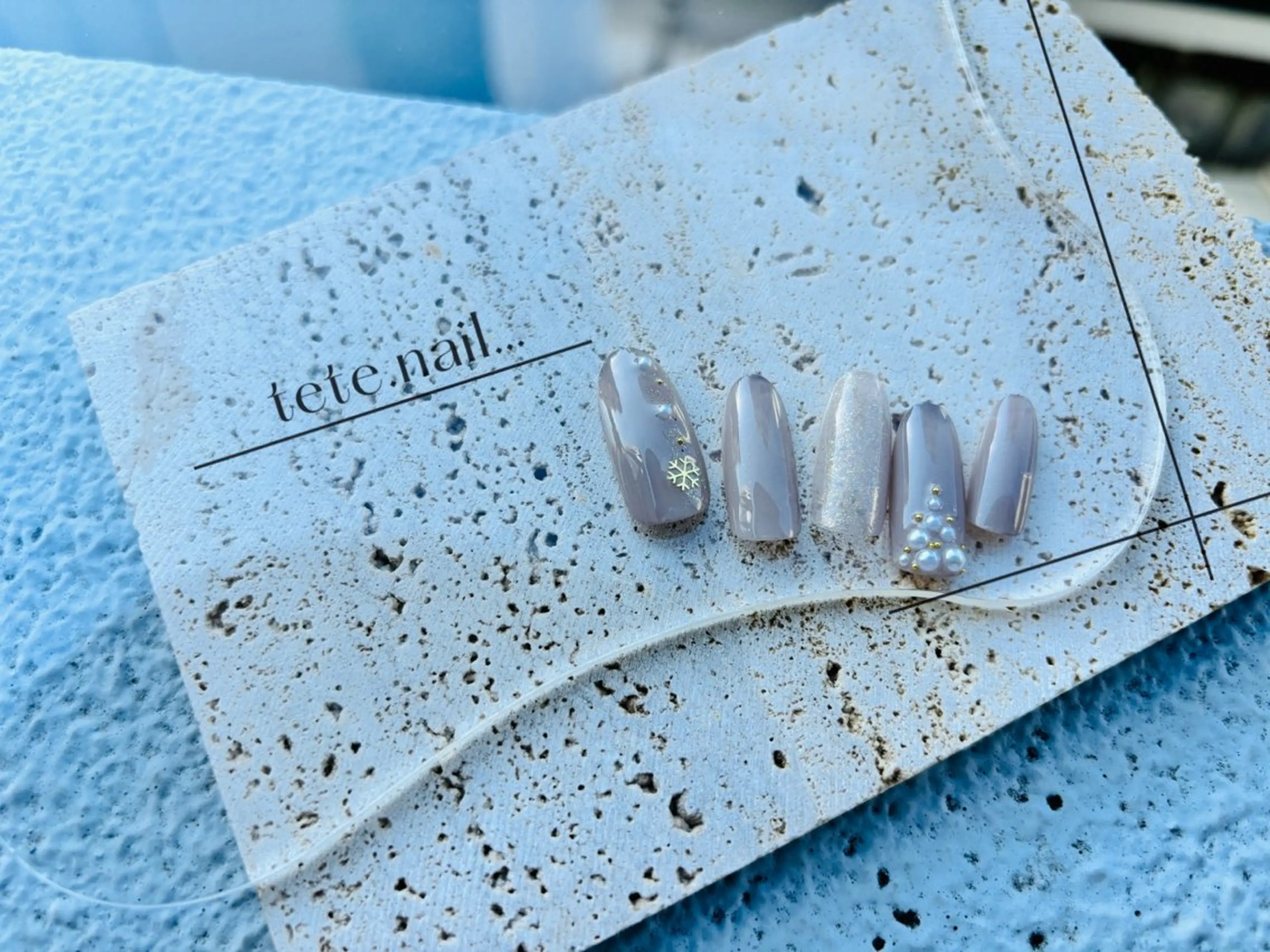 ネイル ハンドネイル tete. nailのネイルデザイン