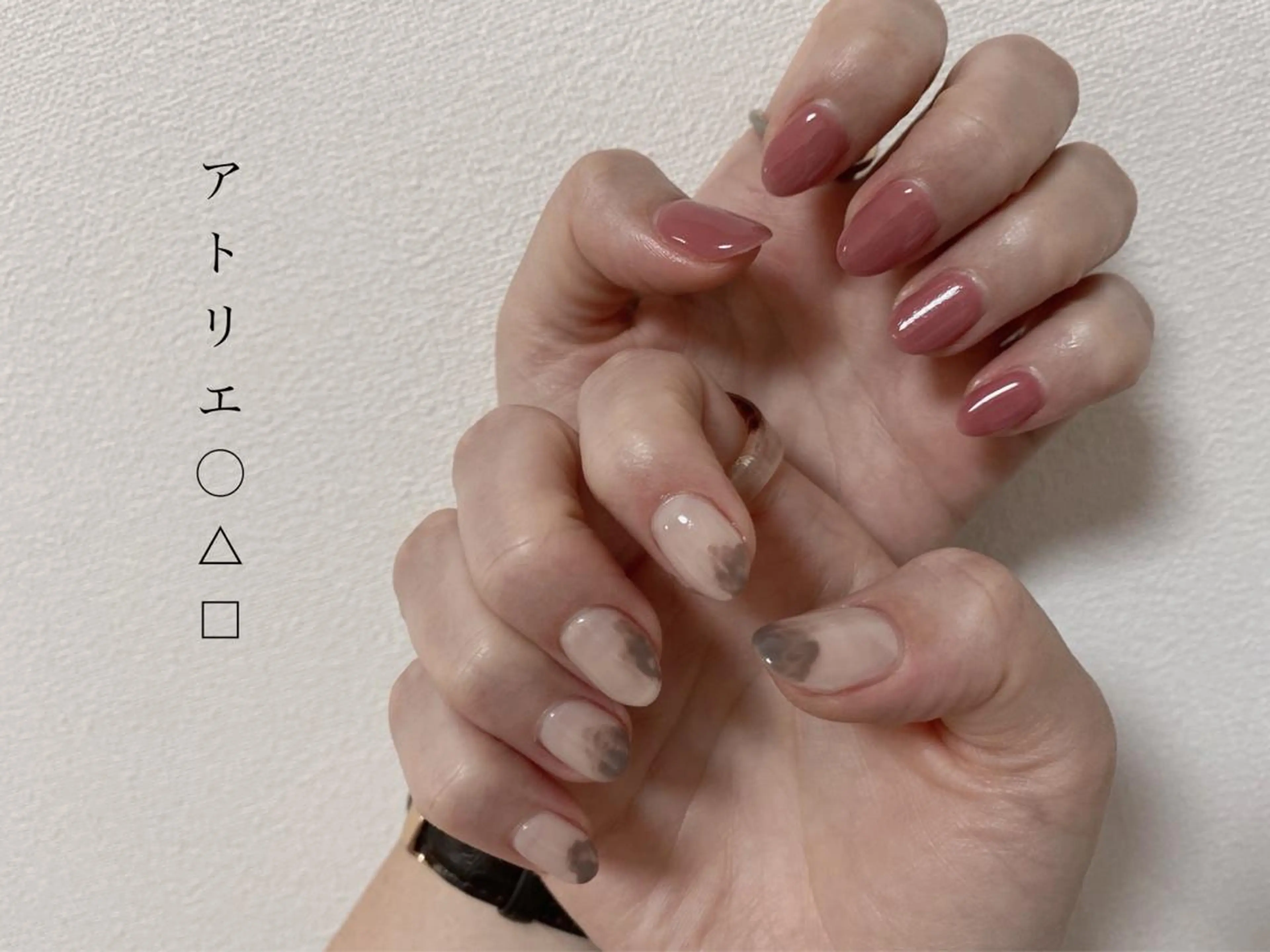 ネイル ハンドネイル アトリエ ○△□のネイルデザイン