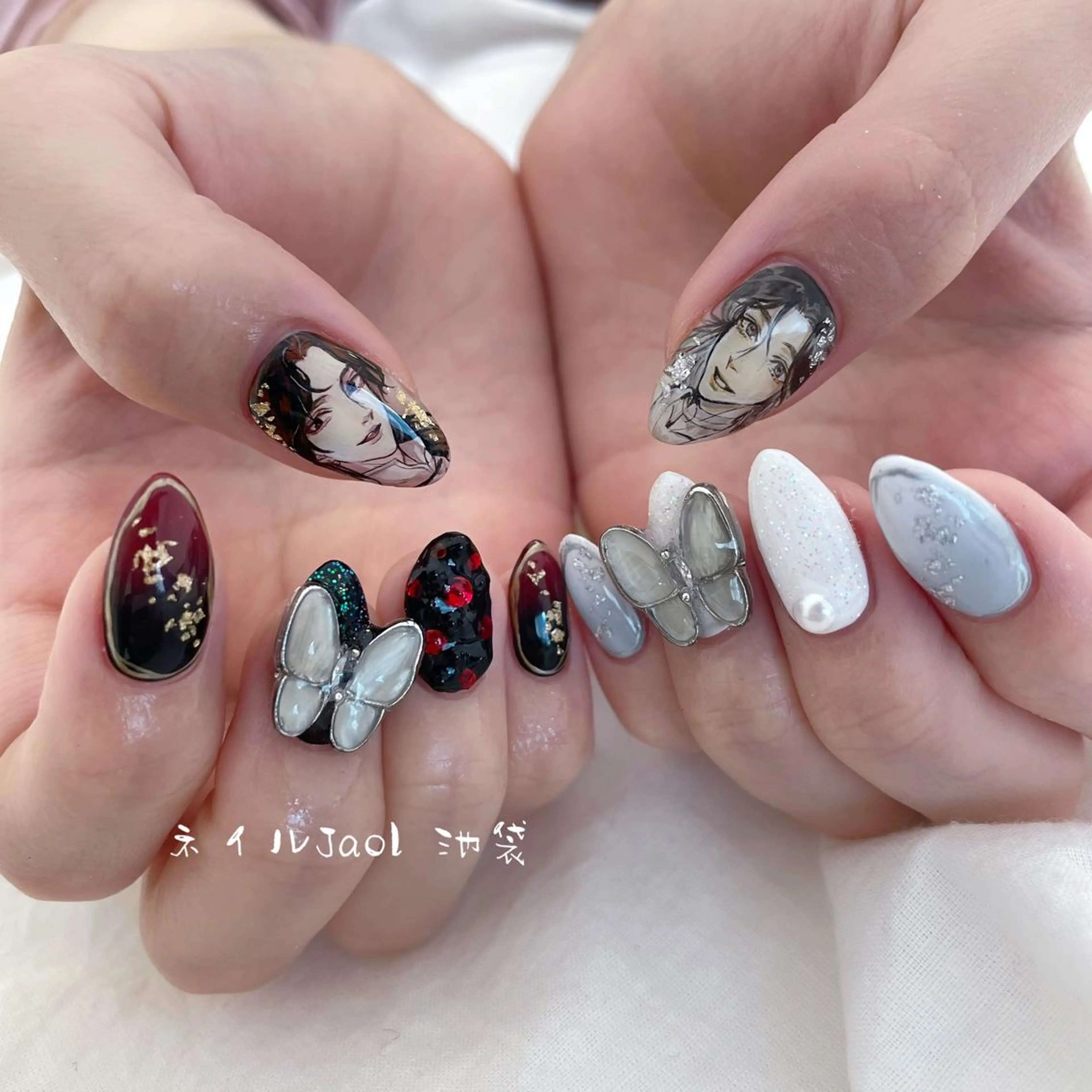 ミディアム nail jaol池袋店所属・ネイルJaol 池袋のネイルデザイン