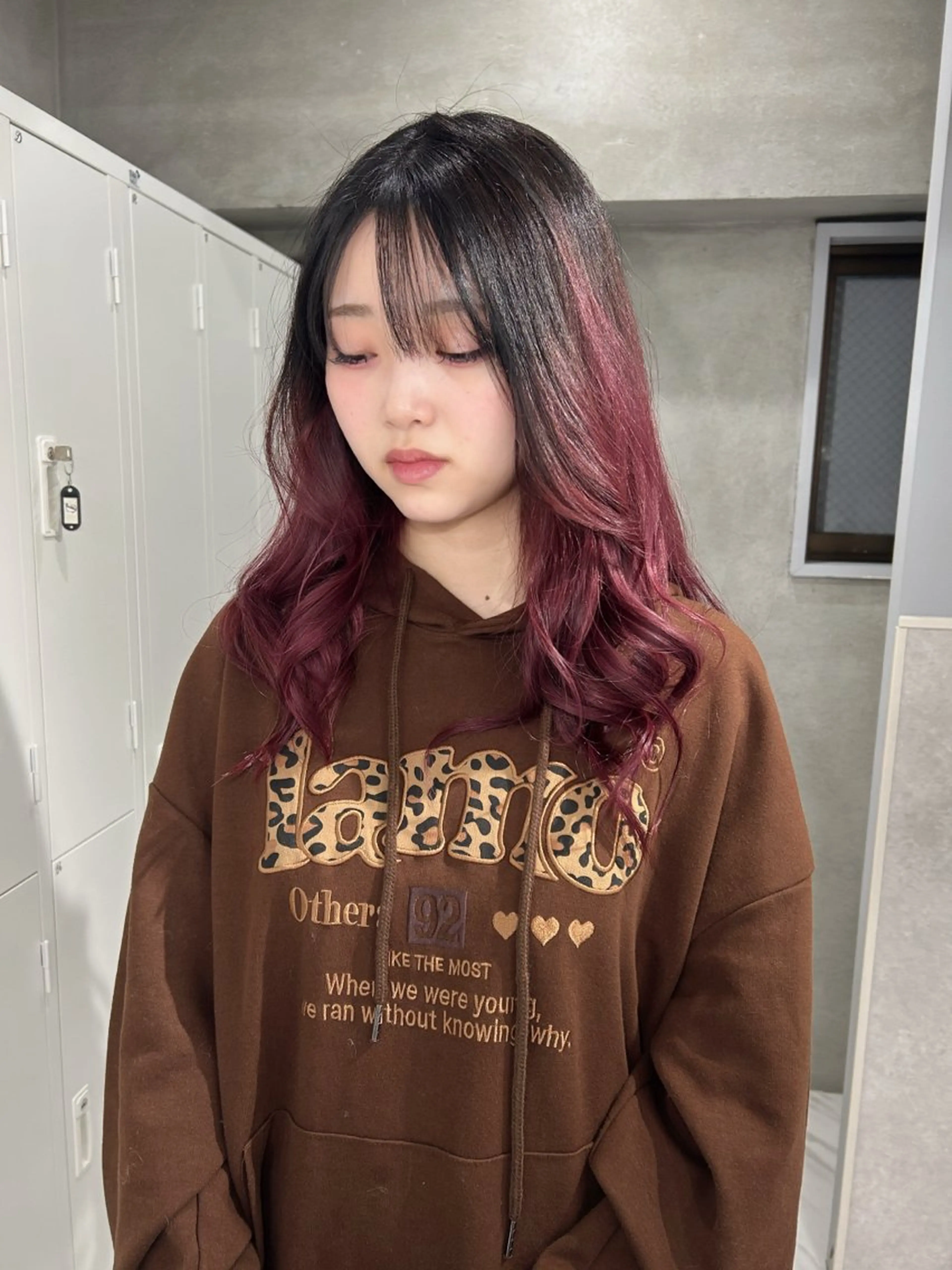 カラー ヘアカラー ️💜akari💜 ハイトーン/レイヤーのヘアスタイル