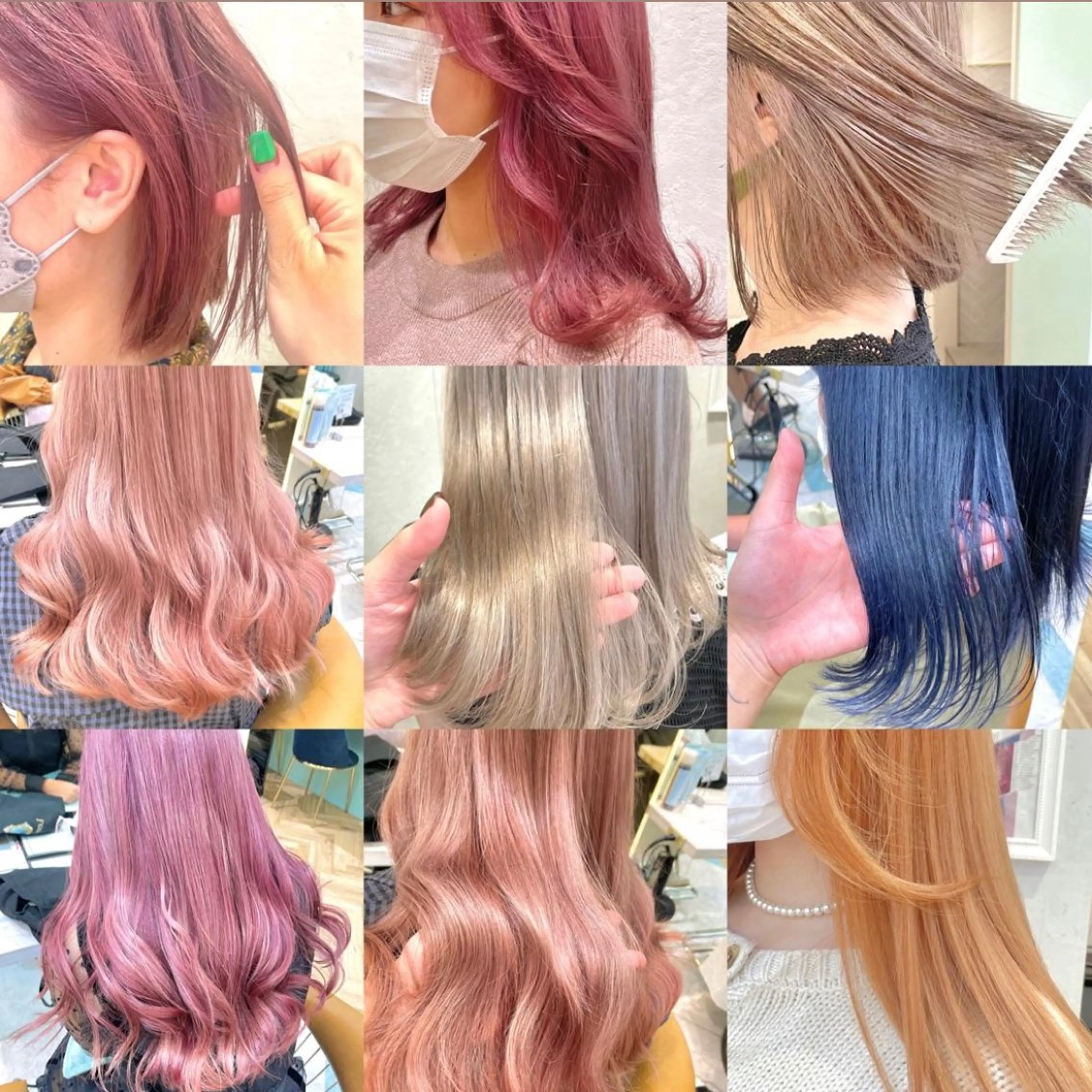 【ミニモ限定】💖💖カット＋ダブルカラー（ブリーチ込み）＋スチームトリートメント＋ケアブリーチ付いてます✨🌵の写真