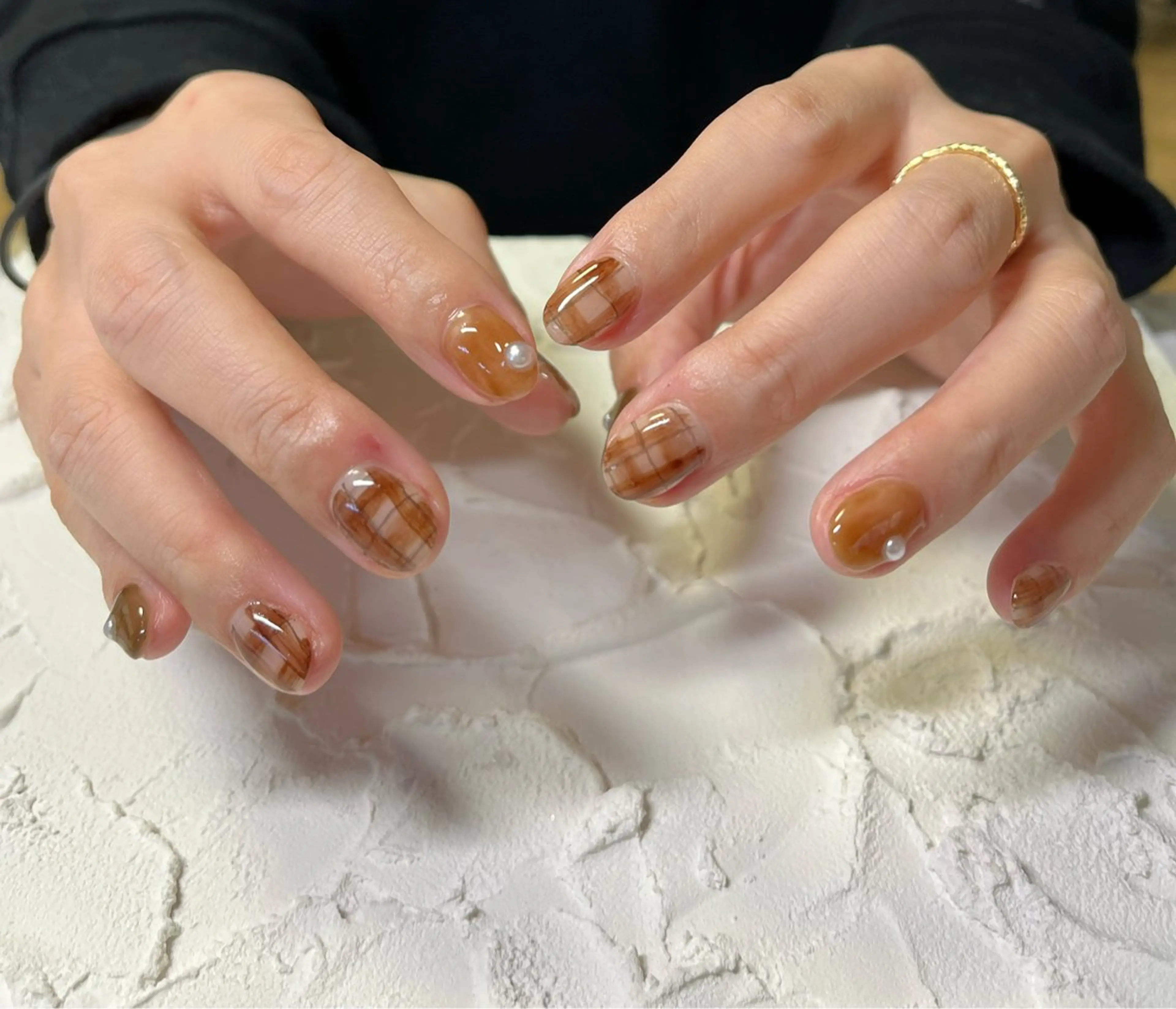 ネイル ハンドネイル Lofi nails ゆきこのネイルデザイン