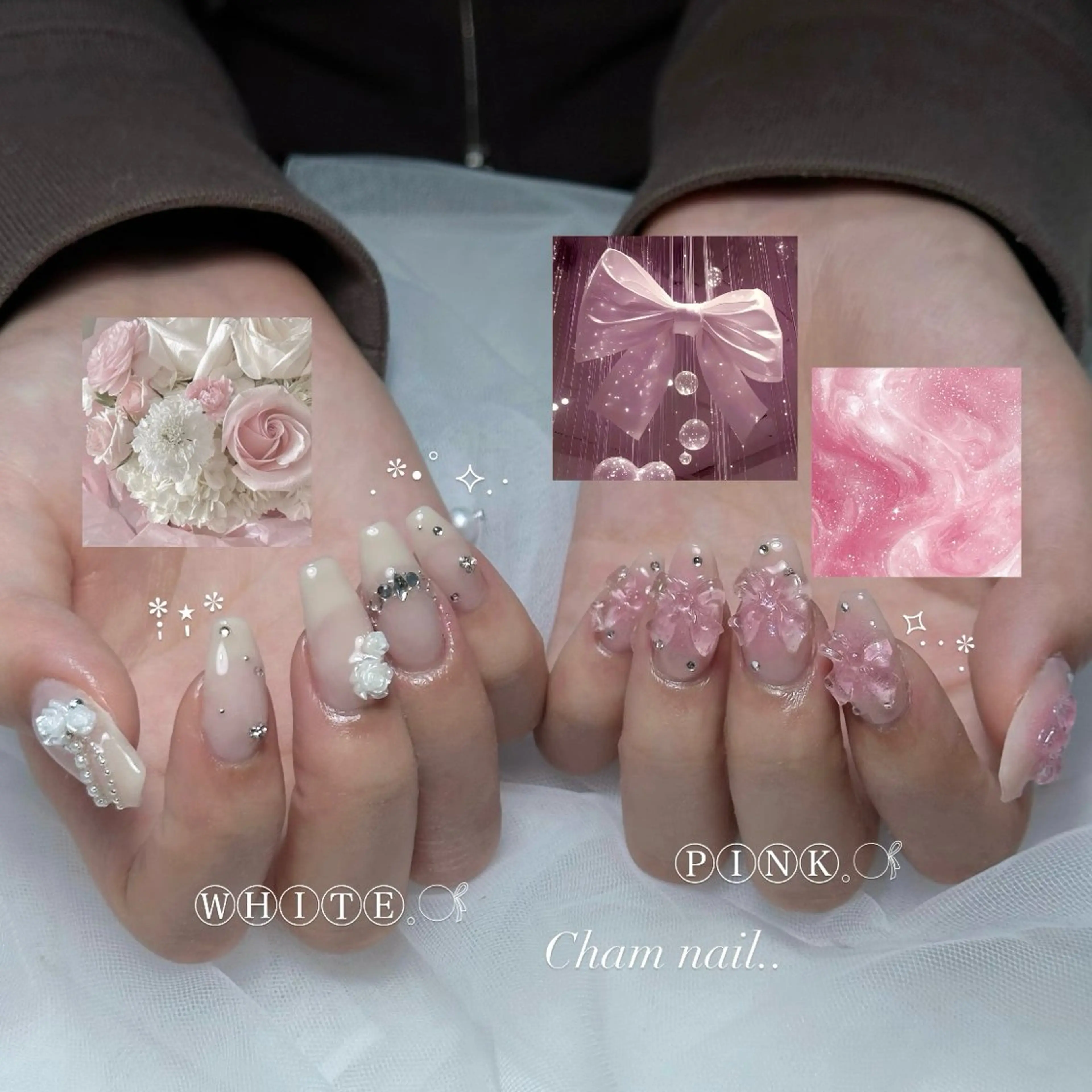 ネイル ハンドネイル Cham Haruneのネイルデザイン