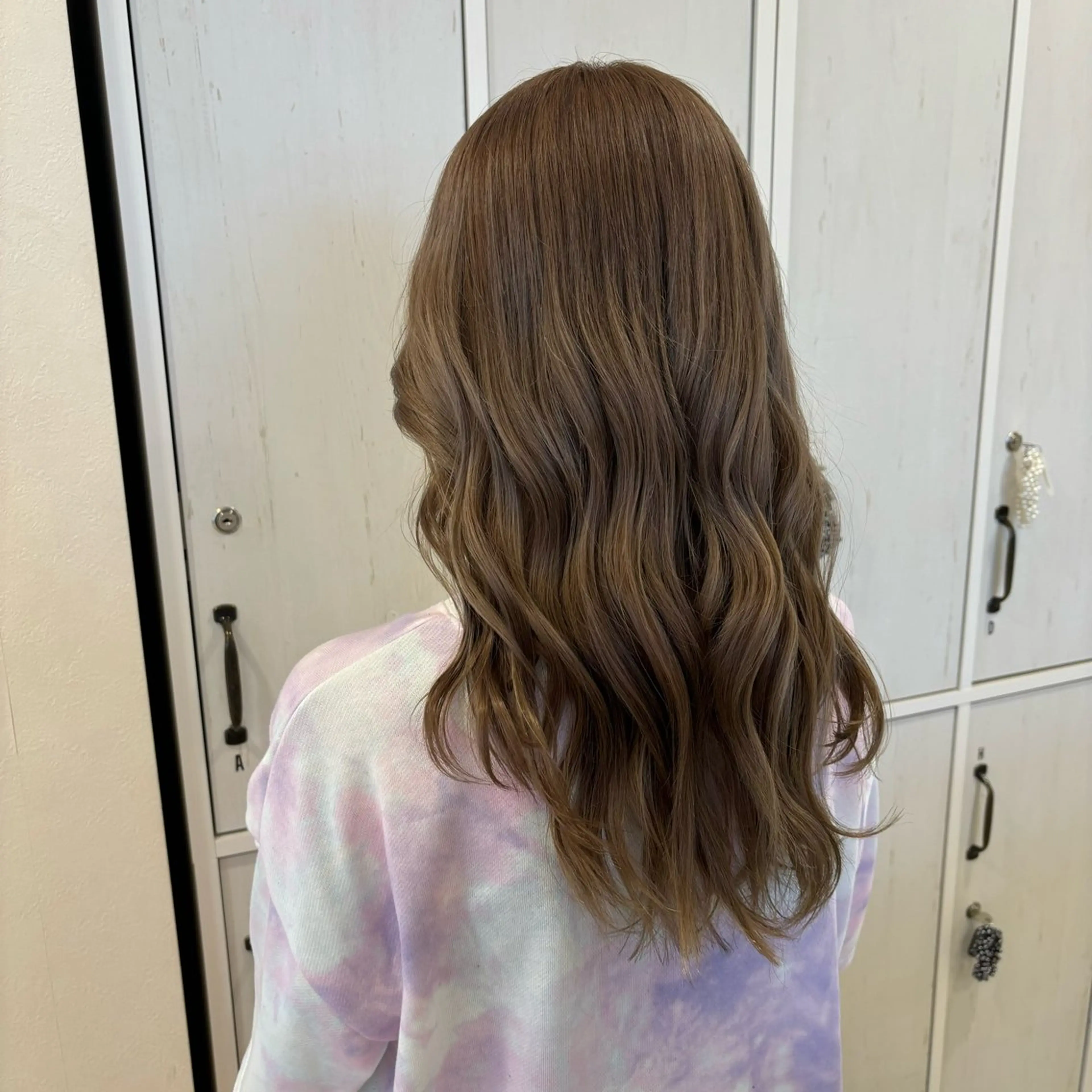 ロング カラー カット ヘアカラー トリートメント 伊藤 綾のヘアスタイル