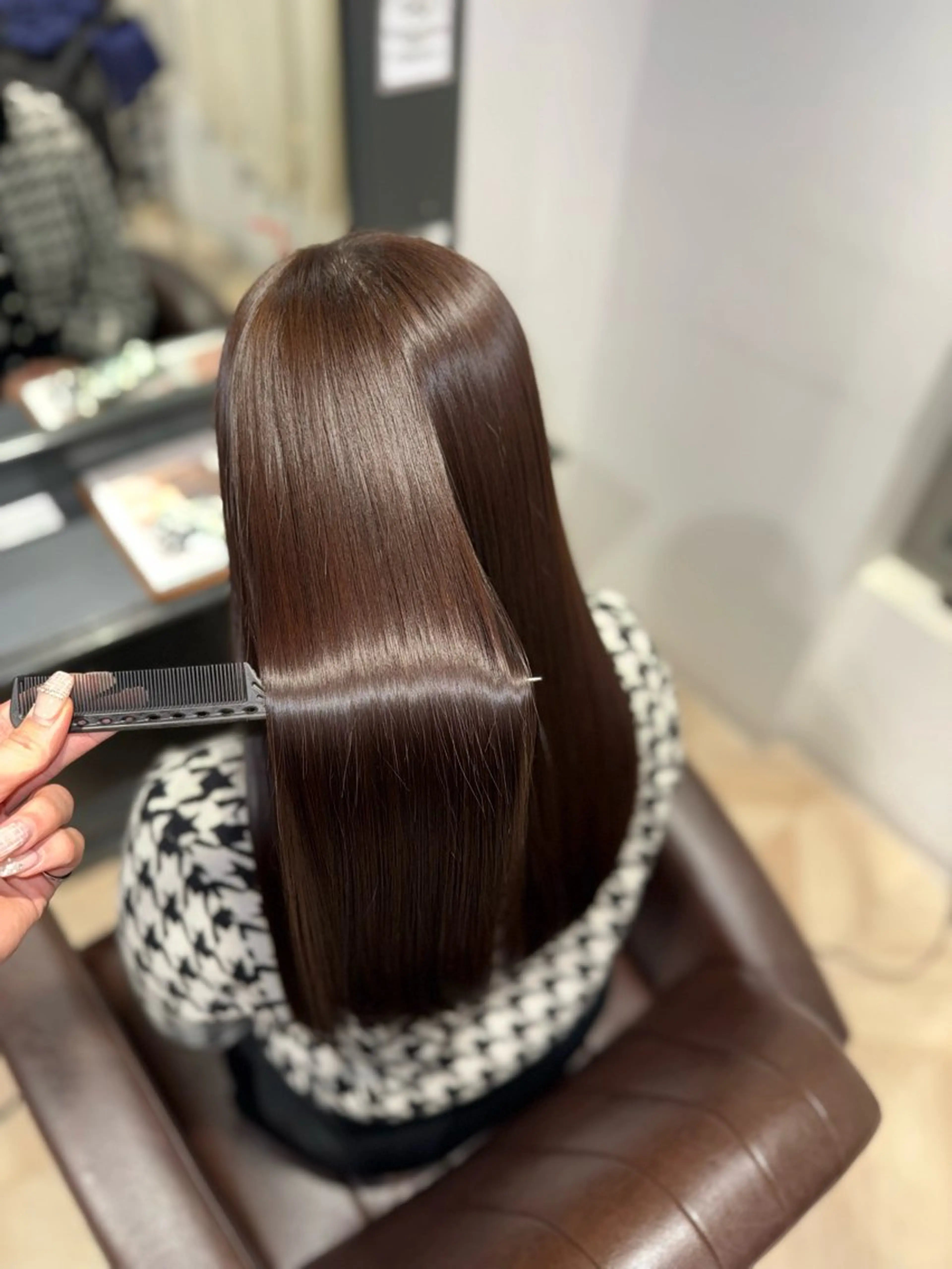 ロング 髪質改善 縮毛矯正 カット 縮毛矯正 リピート90%超/縮 毛矯正/髪質改善井口のヘアスタイル