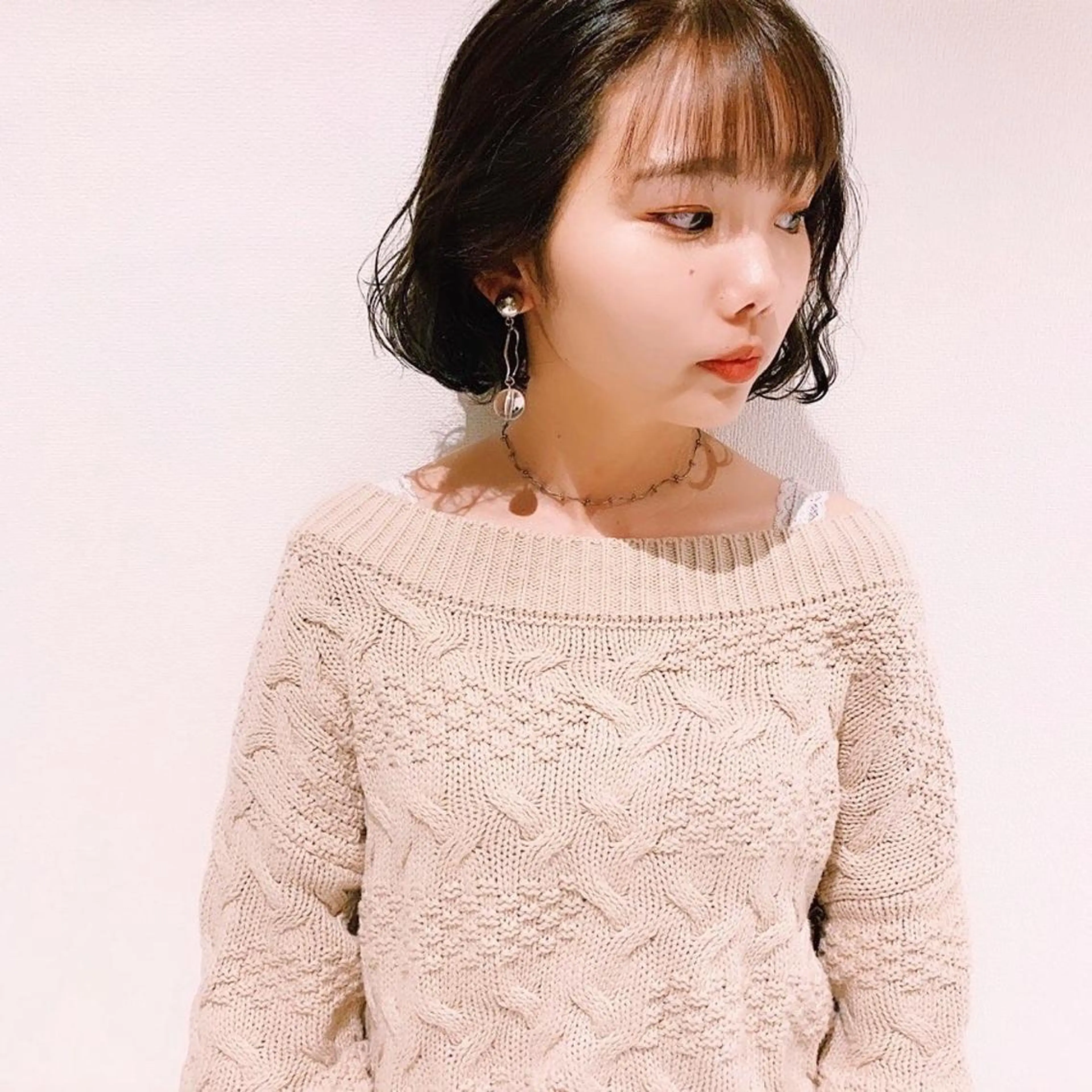 ショート カラー パーマ CODE.LINE所属・中川 竜誠のヘアスタイル