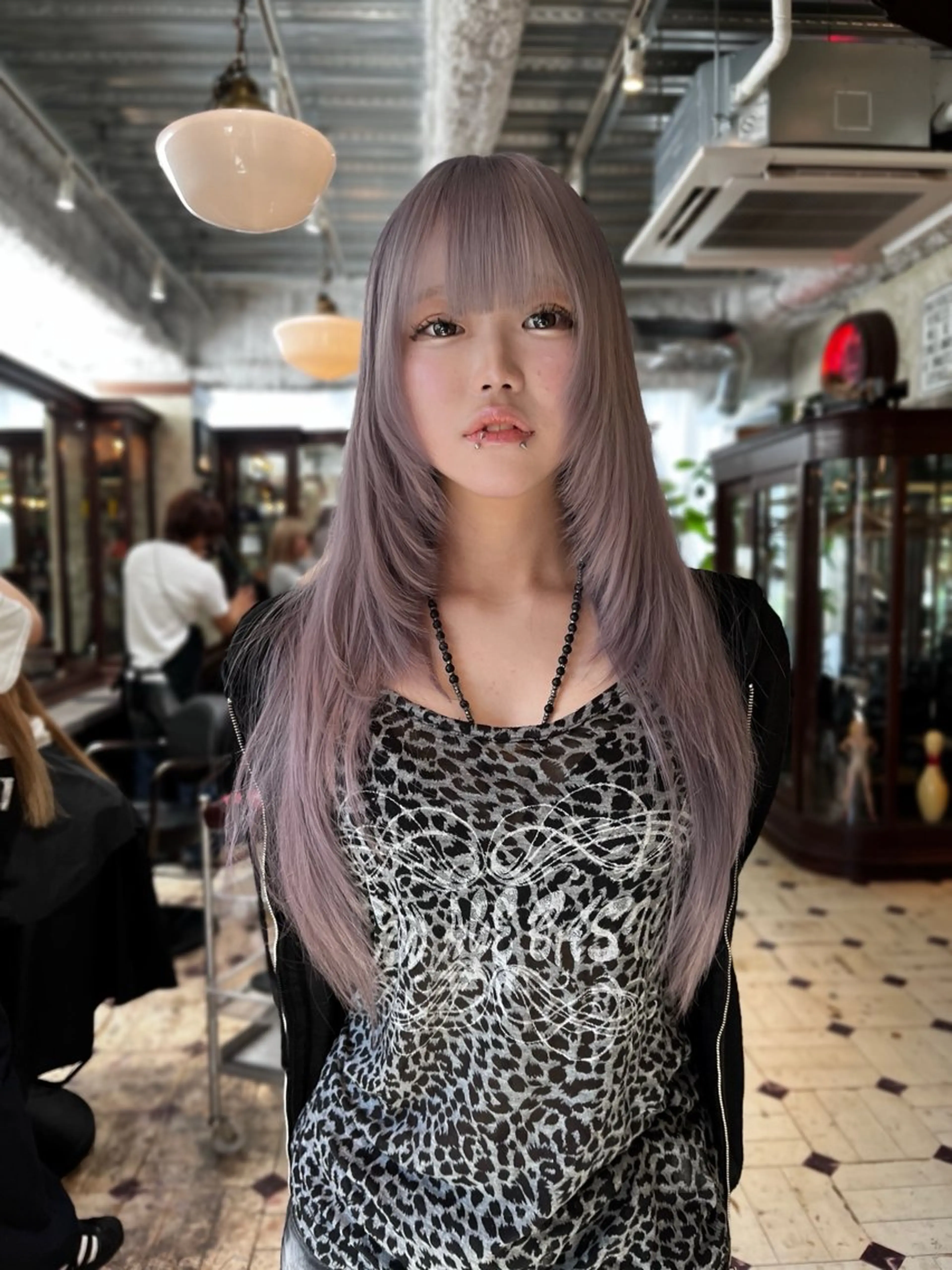 ロング カラー ブリーチ ケアブリーチ ハイトーンカラー ヘアカラー TOTA 唯一無二カラーのヘアスタイル