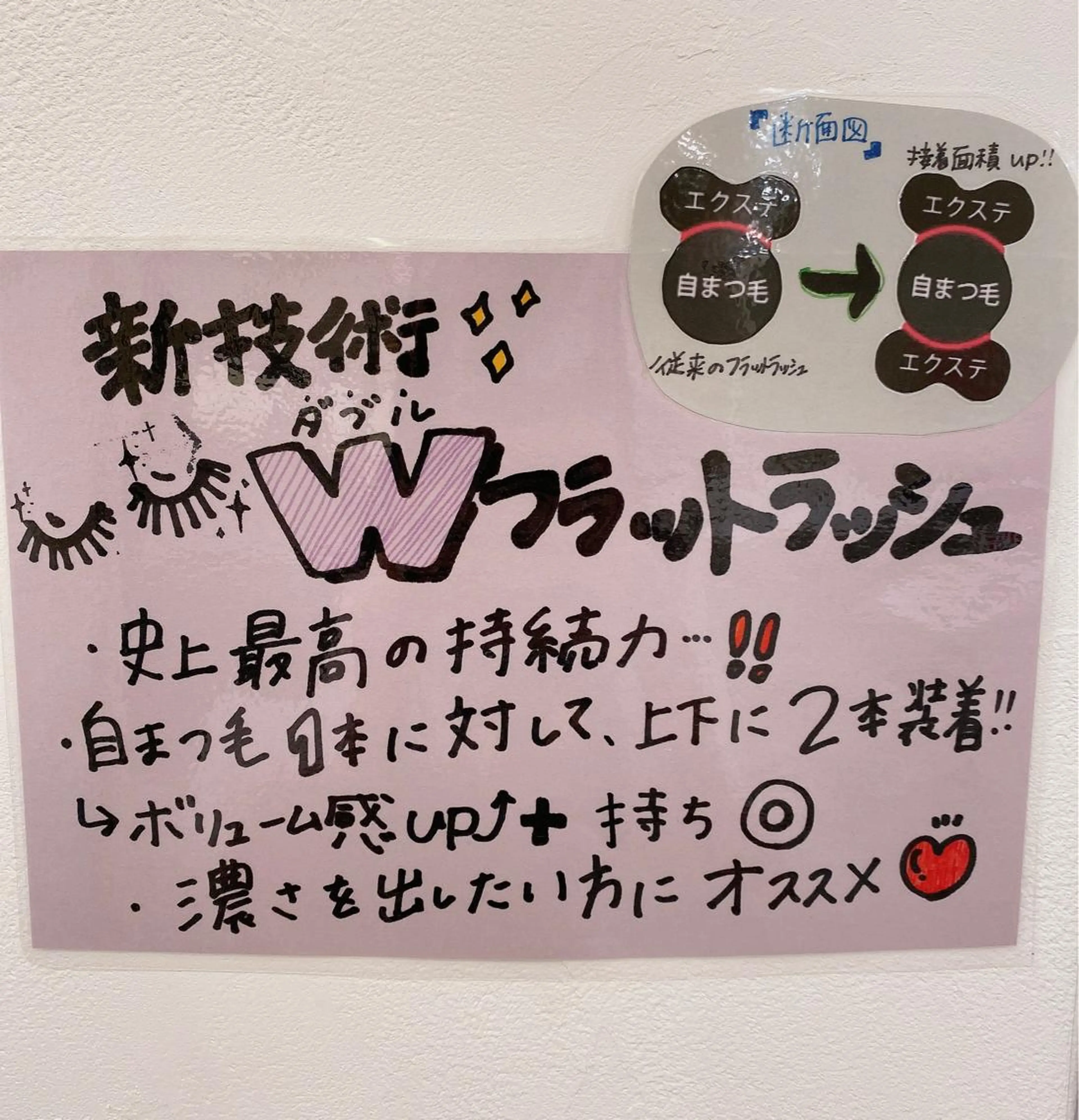 マツエク・マツパ yuumi .のマツエク・マツパデザイン