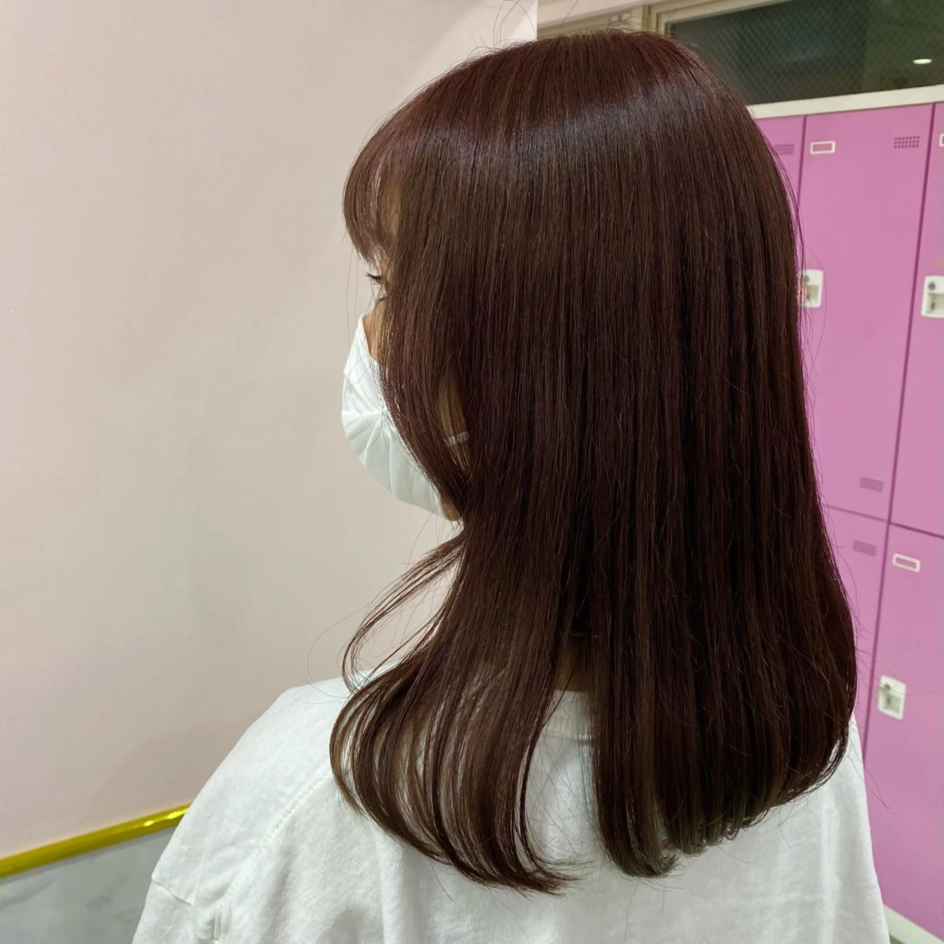 カラー ブリーチ ブラウンカラー ココアブラウン ブリーチなしカラー ヘアカラー トリートメント ヘアセット 楓🦋韓国系レイヤー / 透明感カラー🤍のヘアスタイル
