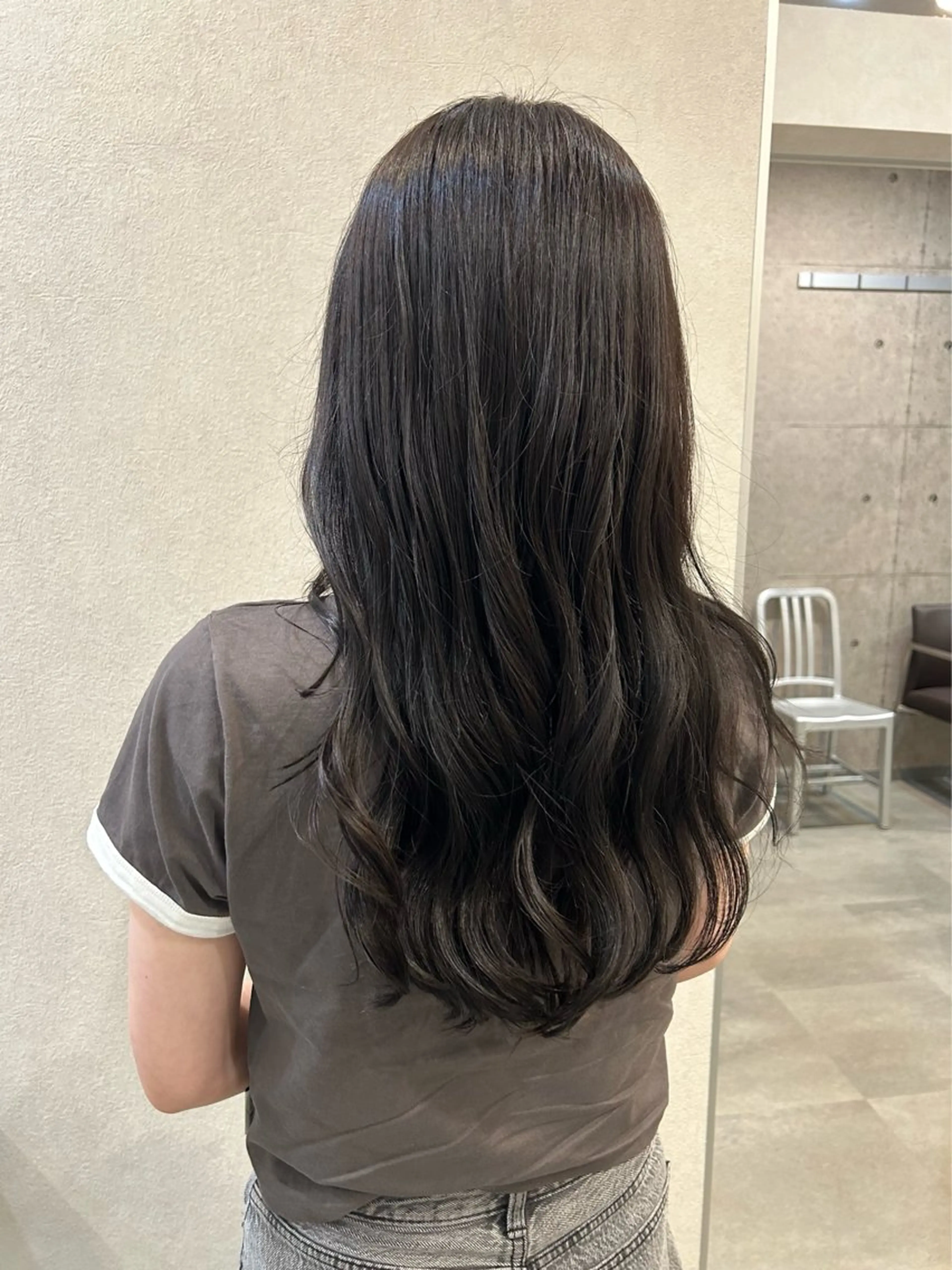 ロング 山元 くるみのヘアスタイル