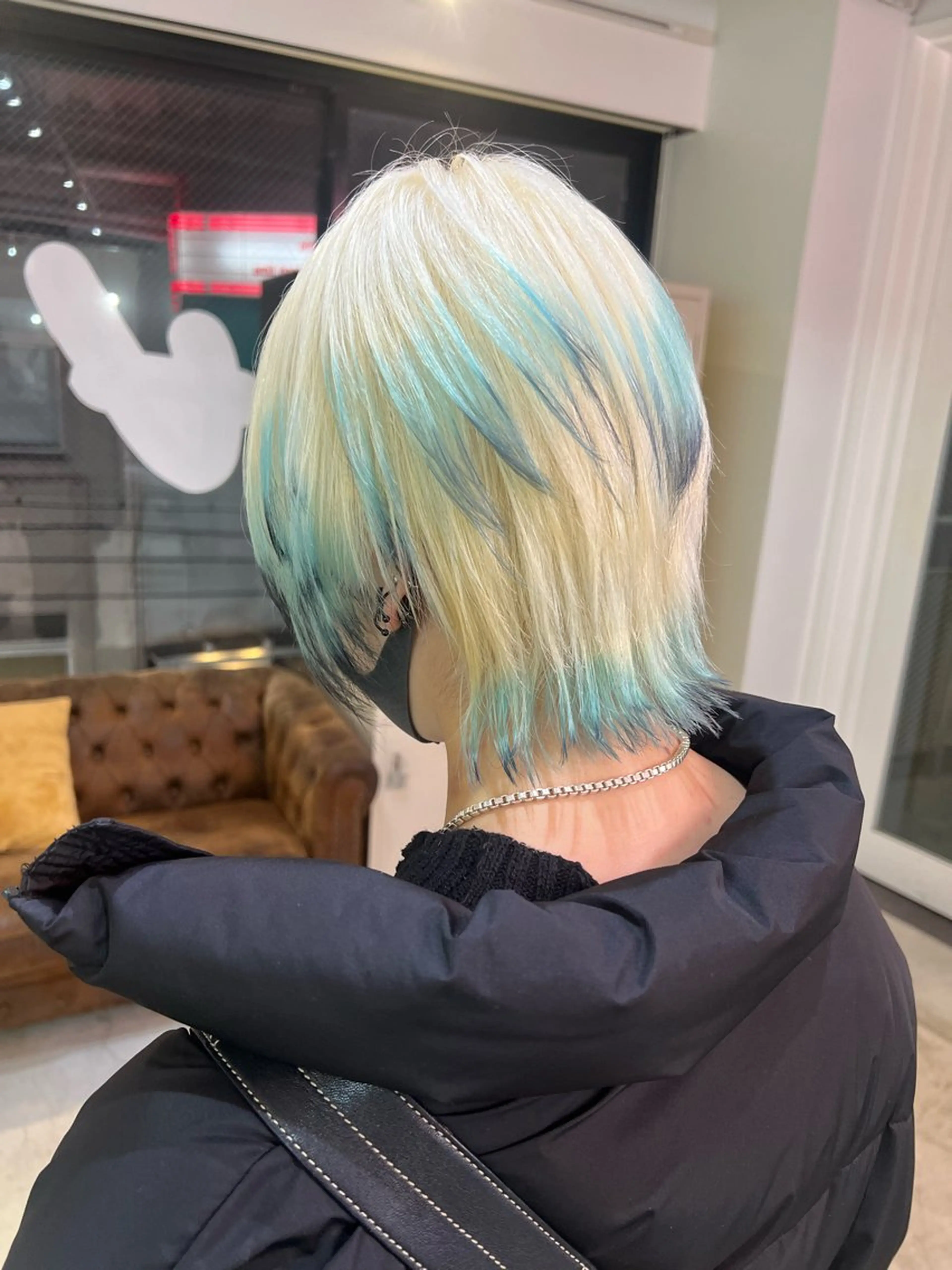 ミディアム 💥ウルフカット デザインあんな💥のヘアスタイル