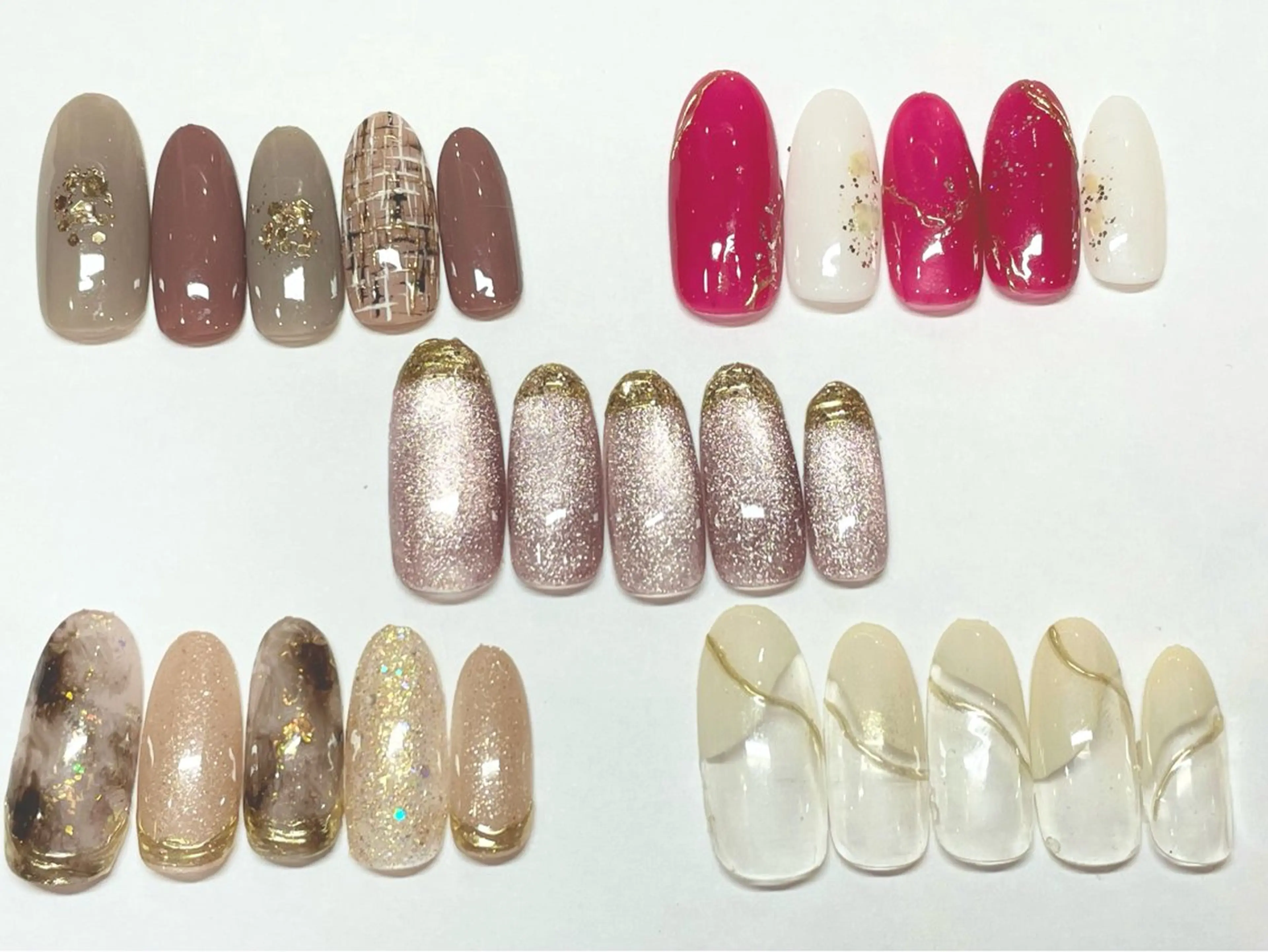 ネイル ジェルネイル ハンドネイル 浅野 志帆のネイルデザイン