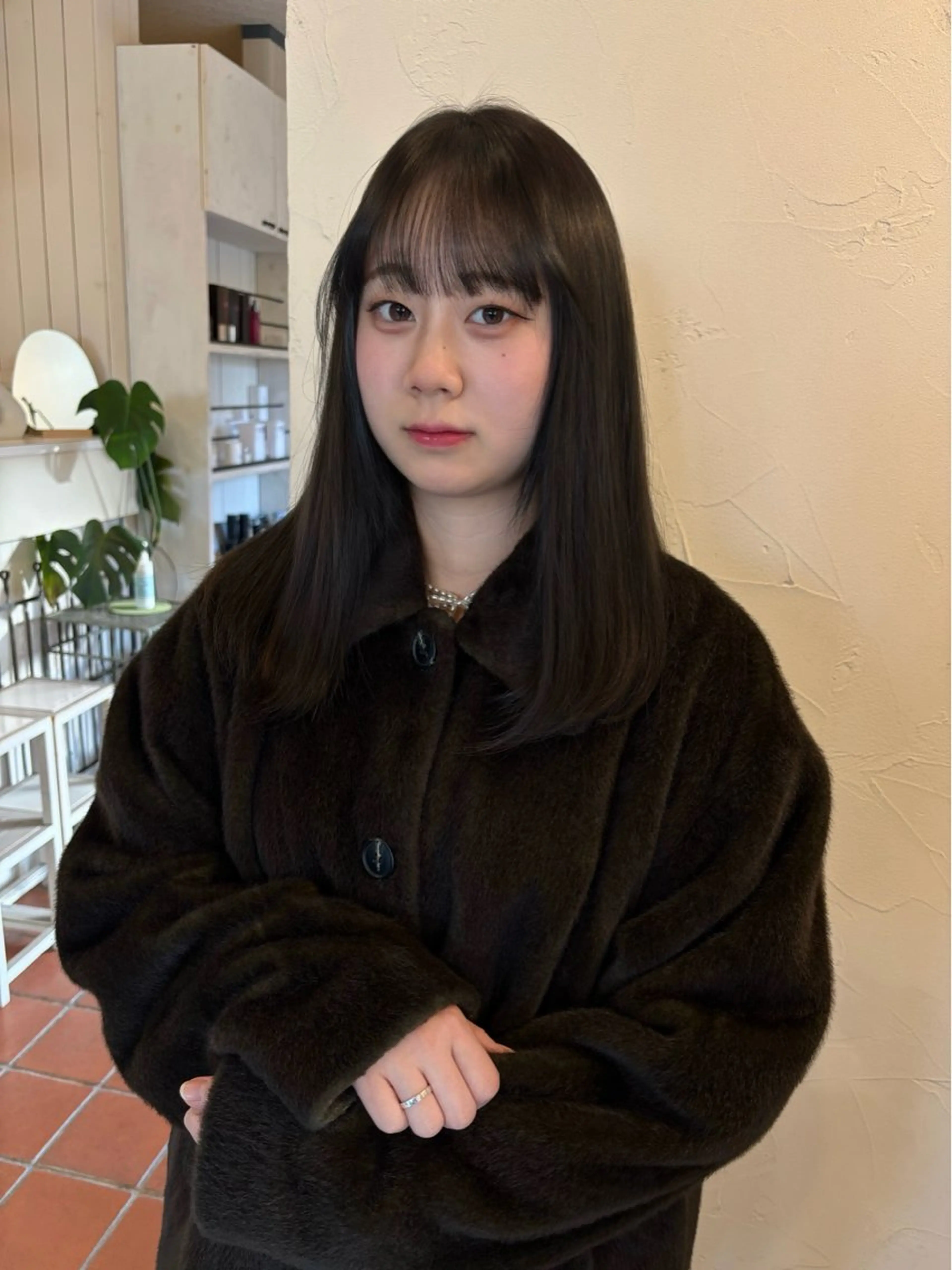 ロング カラー 黒髪 ブルーカラー ブルーブラック 透明感カラー ヘアカラー LittleGarden所属・リトルガーデン/ yuka🧁‎‎のヘアスタイル