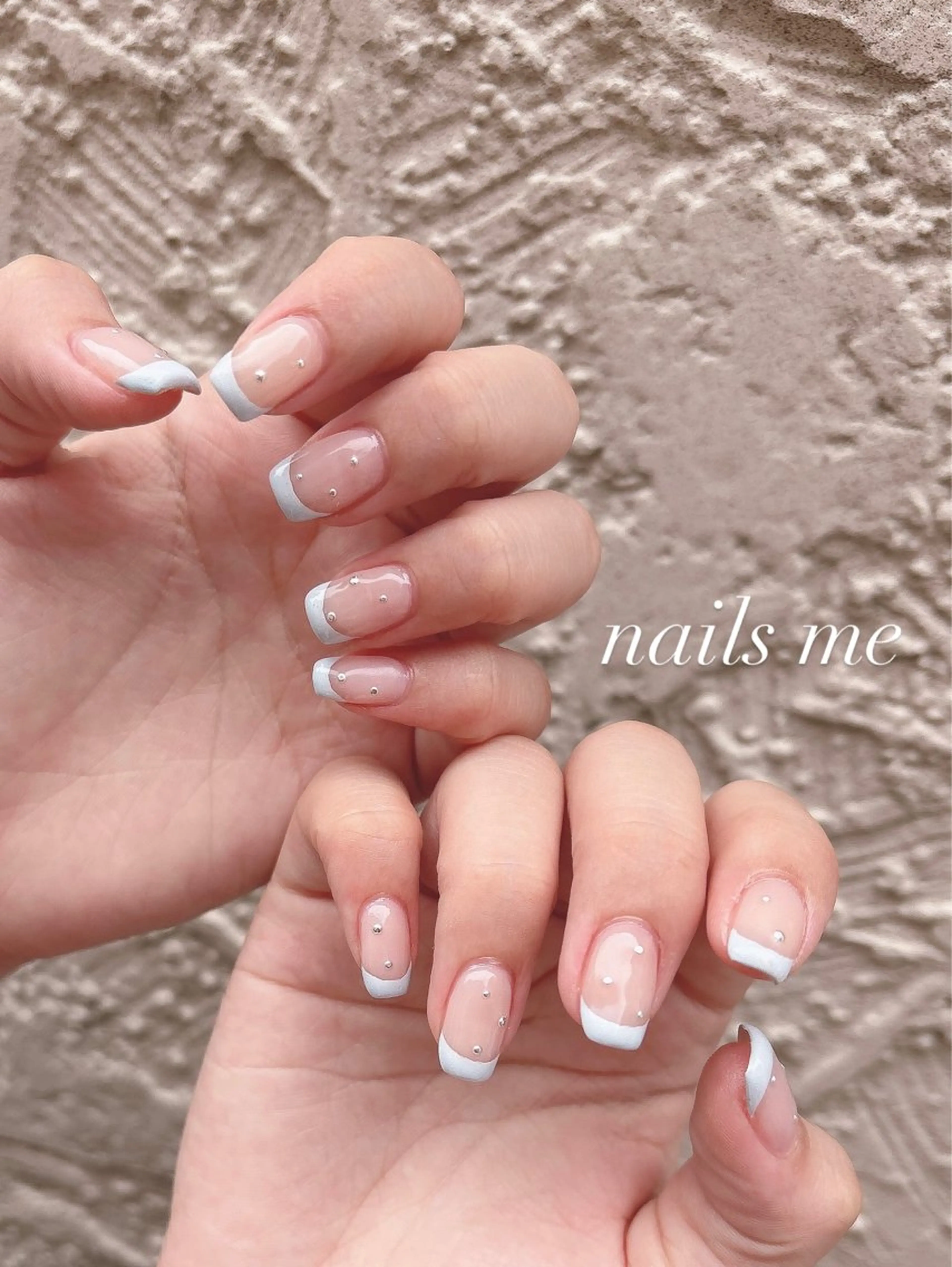 ネイル フレンチネイル ハンドネイル nails 🎀meのネイルデザイン