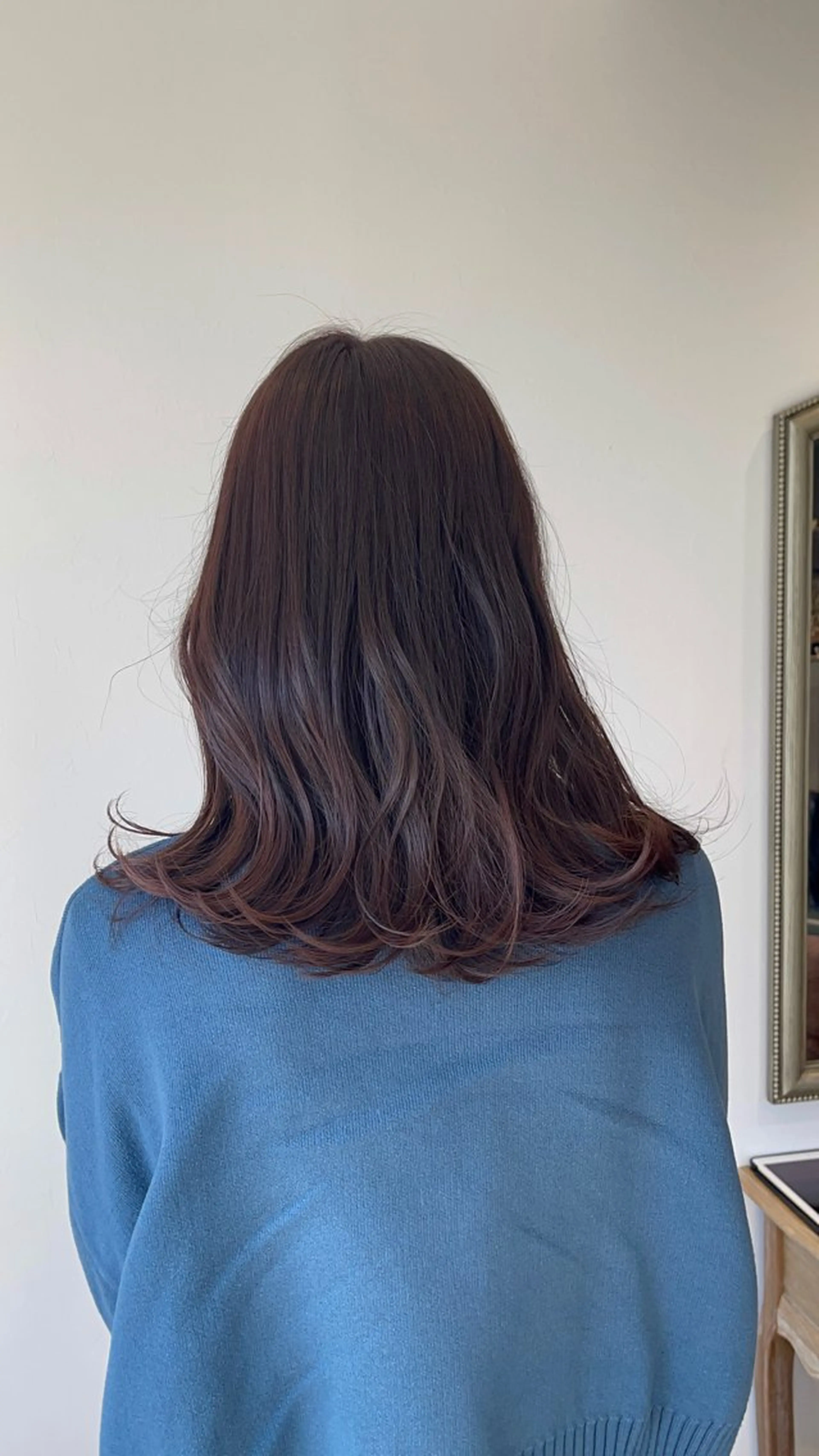 似合わせカット＋ケアカラーの写真