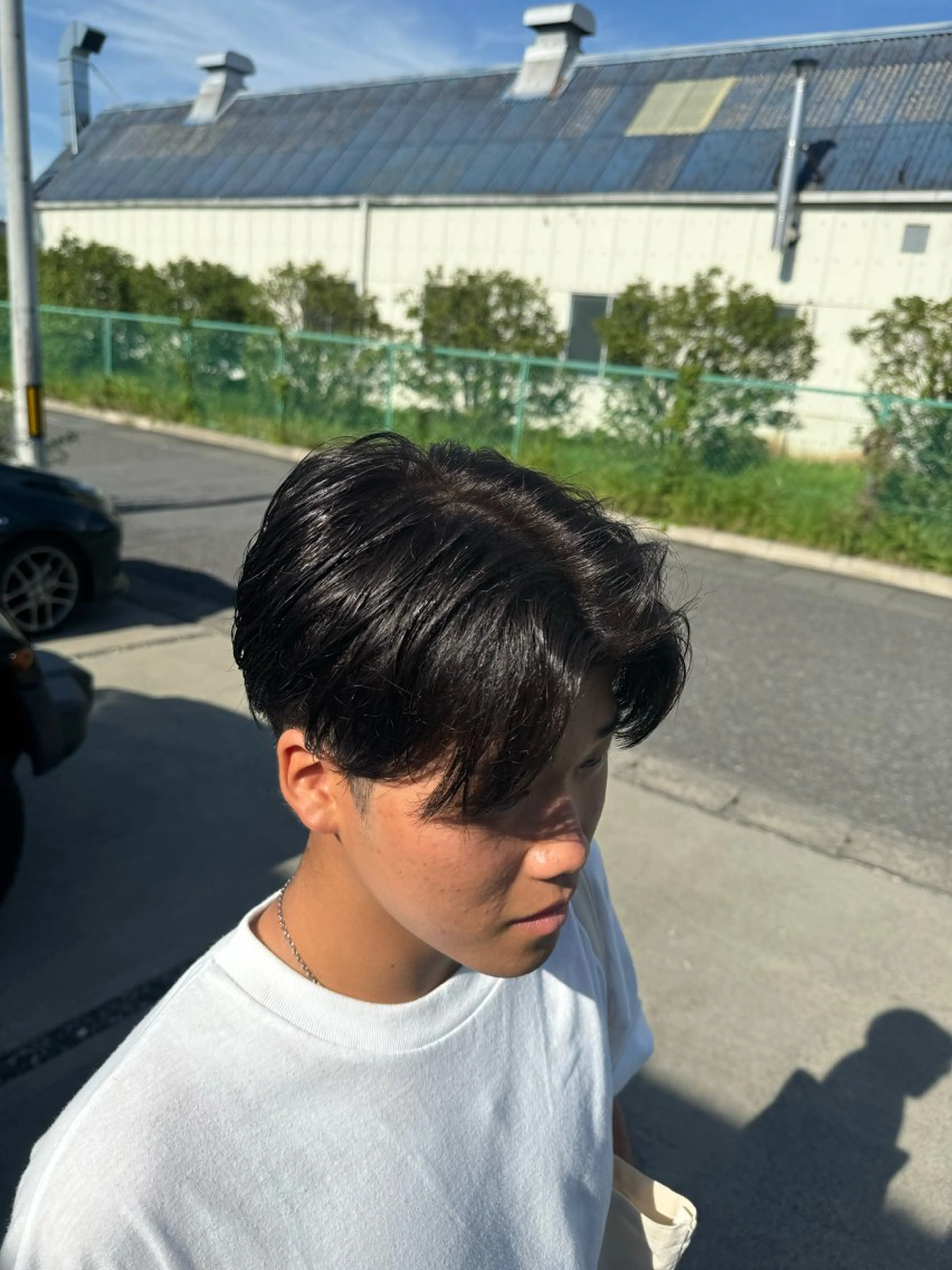 ミディアム カット ヘアカラー Men´s BUCK所属・岐阜No.1メンズ 美容師／村上達紀のヘアスタイル
