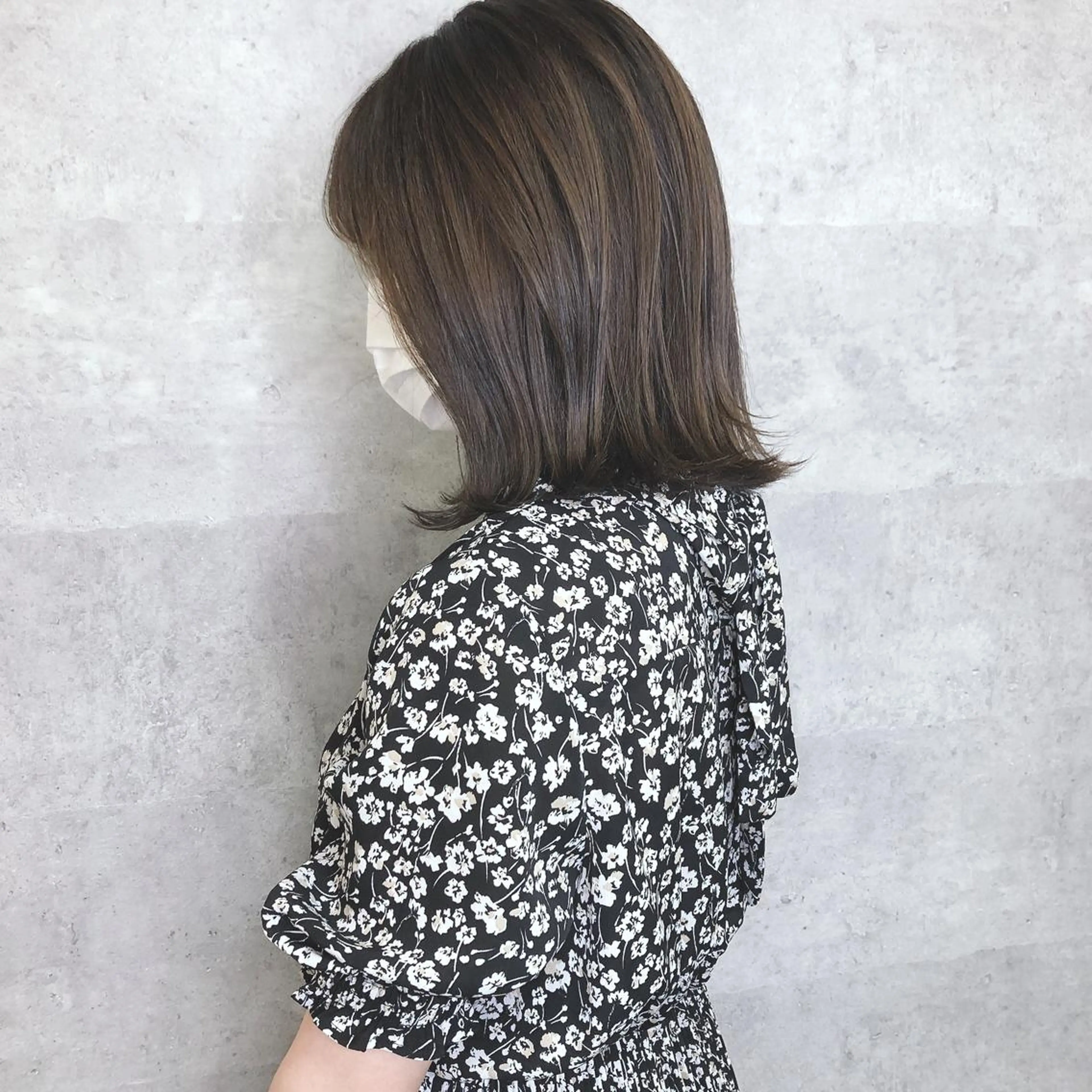 ショート カラー 髪質改善 中川　翔のヘアスタイル