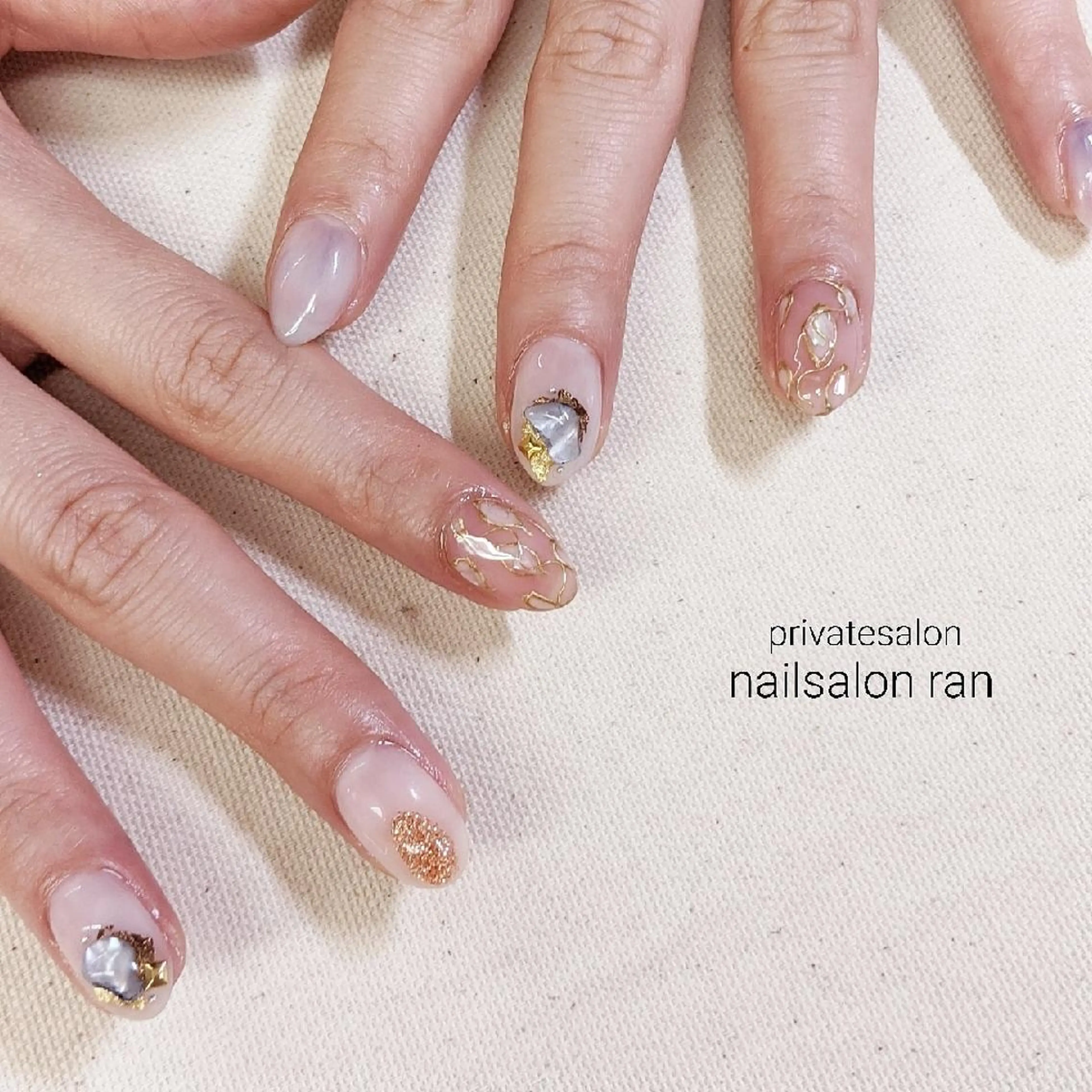 ネイル nailsalon ranのネイルデザイン