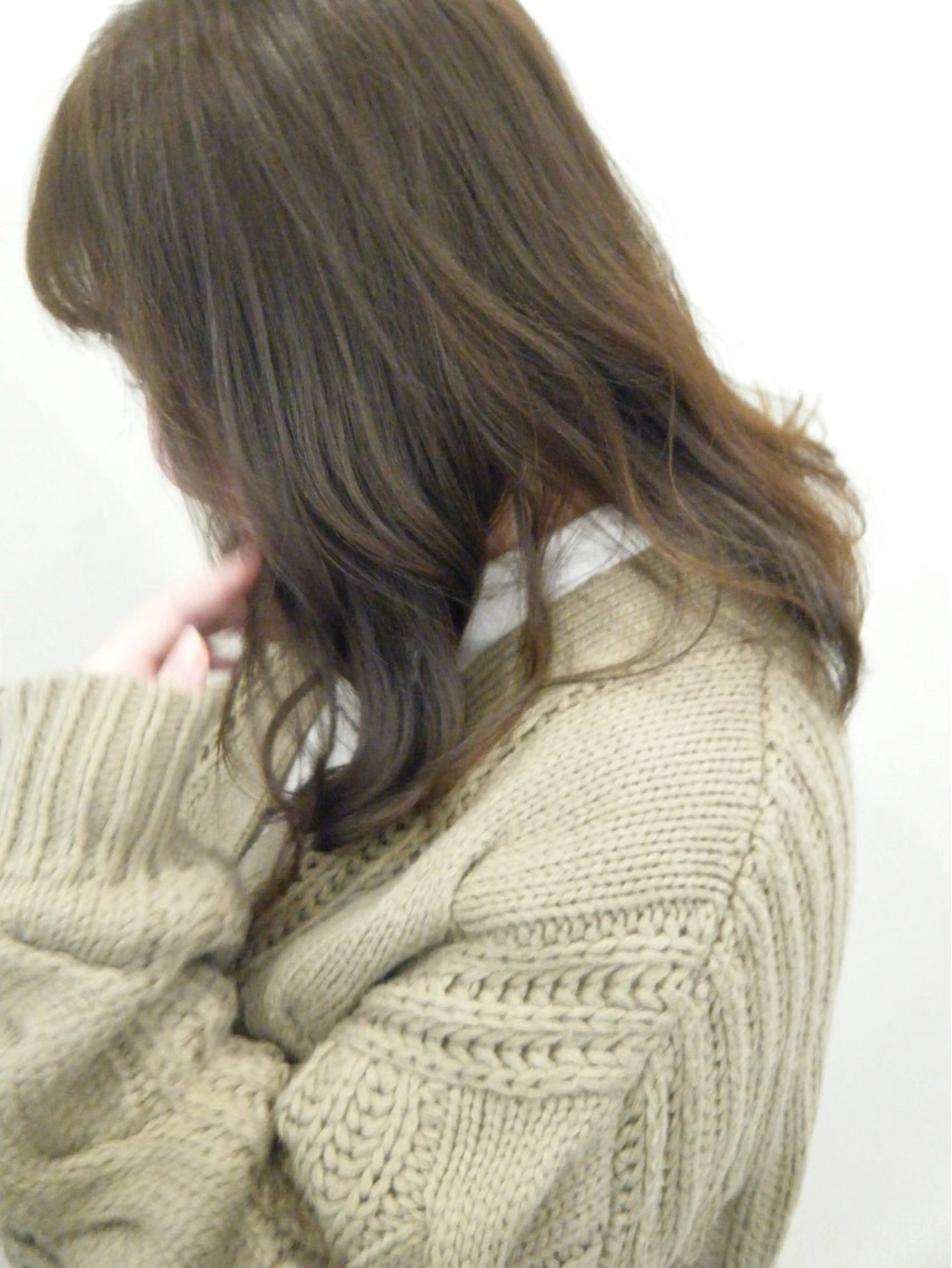 ミディアム カラー カット ヘアカラー トリートメント ヘアセット/艶カラー 💐nao.のヘアスタイル