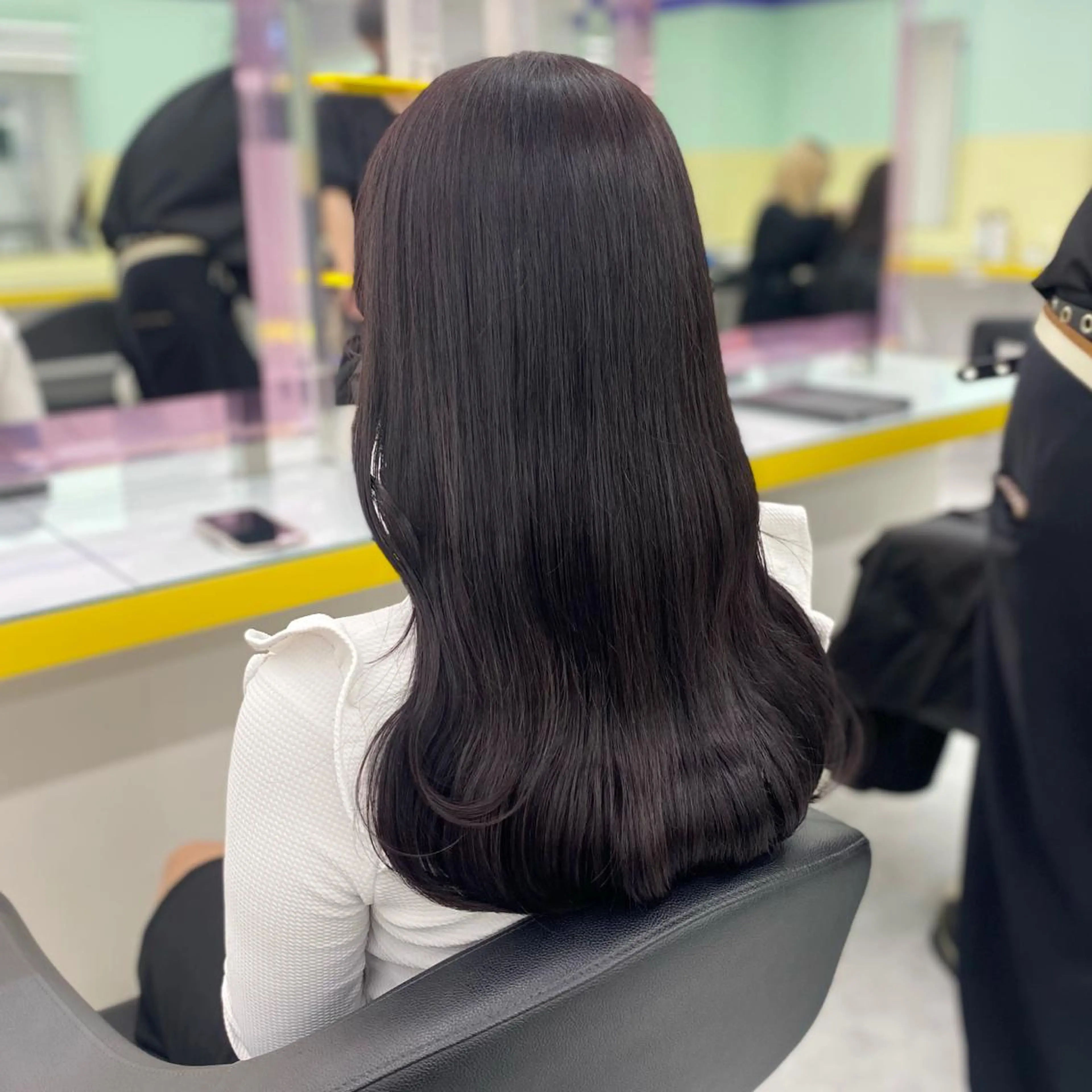 ミディアム カラー パーマ ヘアアレンジ メンズ キッズ ネイル マツエク・マツパ アイブロウ メンズブリーチ ブリーチ 透明感カラー ラベンダーカラー ブリーチなしカラー ヘアカラー Lumo所属・💖横浜ブリーチなし 💖MIHOのヘアスタイル