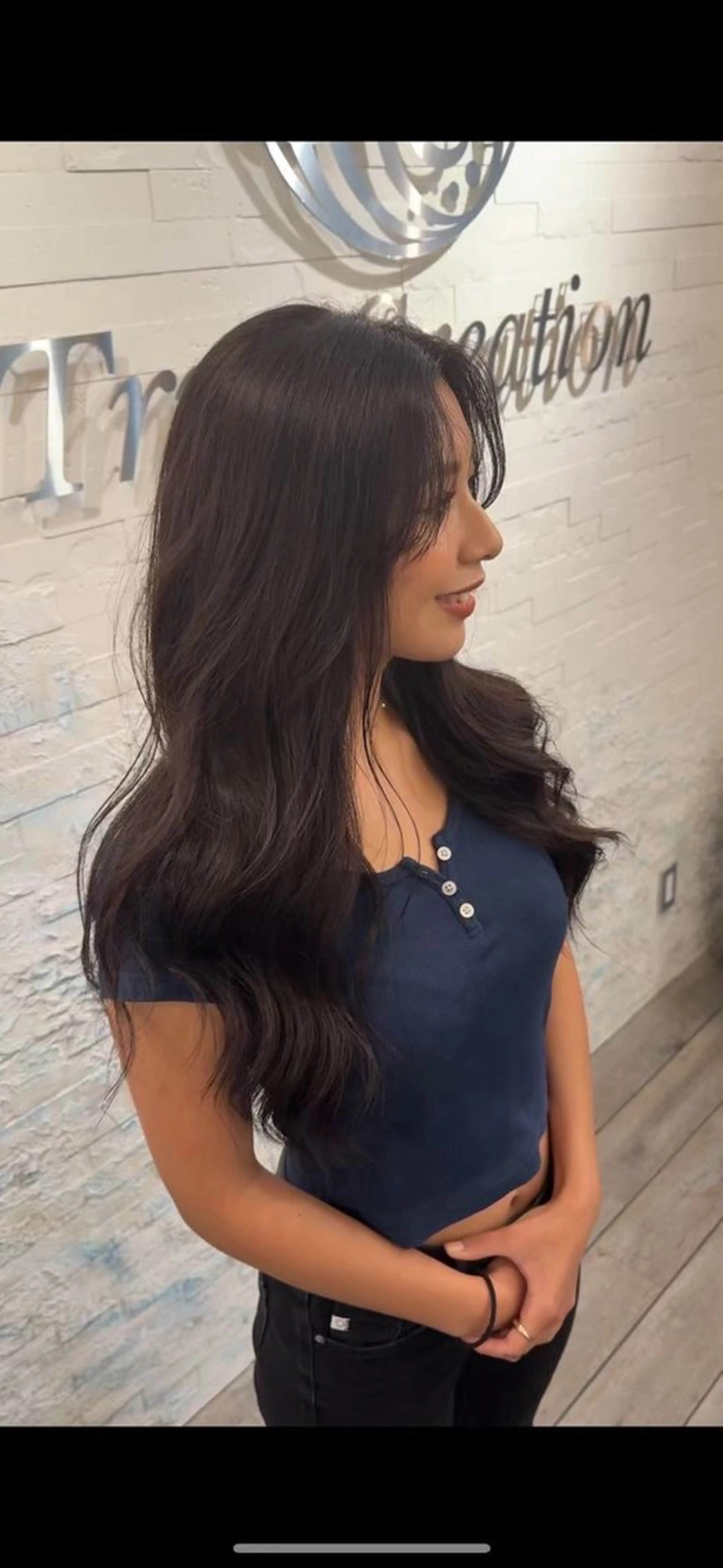 ロング カラー ブラウンカラー 暖色カラー🩷 ハイトーン🦋/紗矢のヘアスタイル