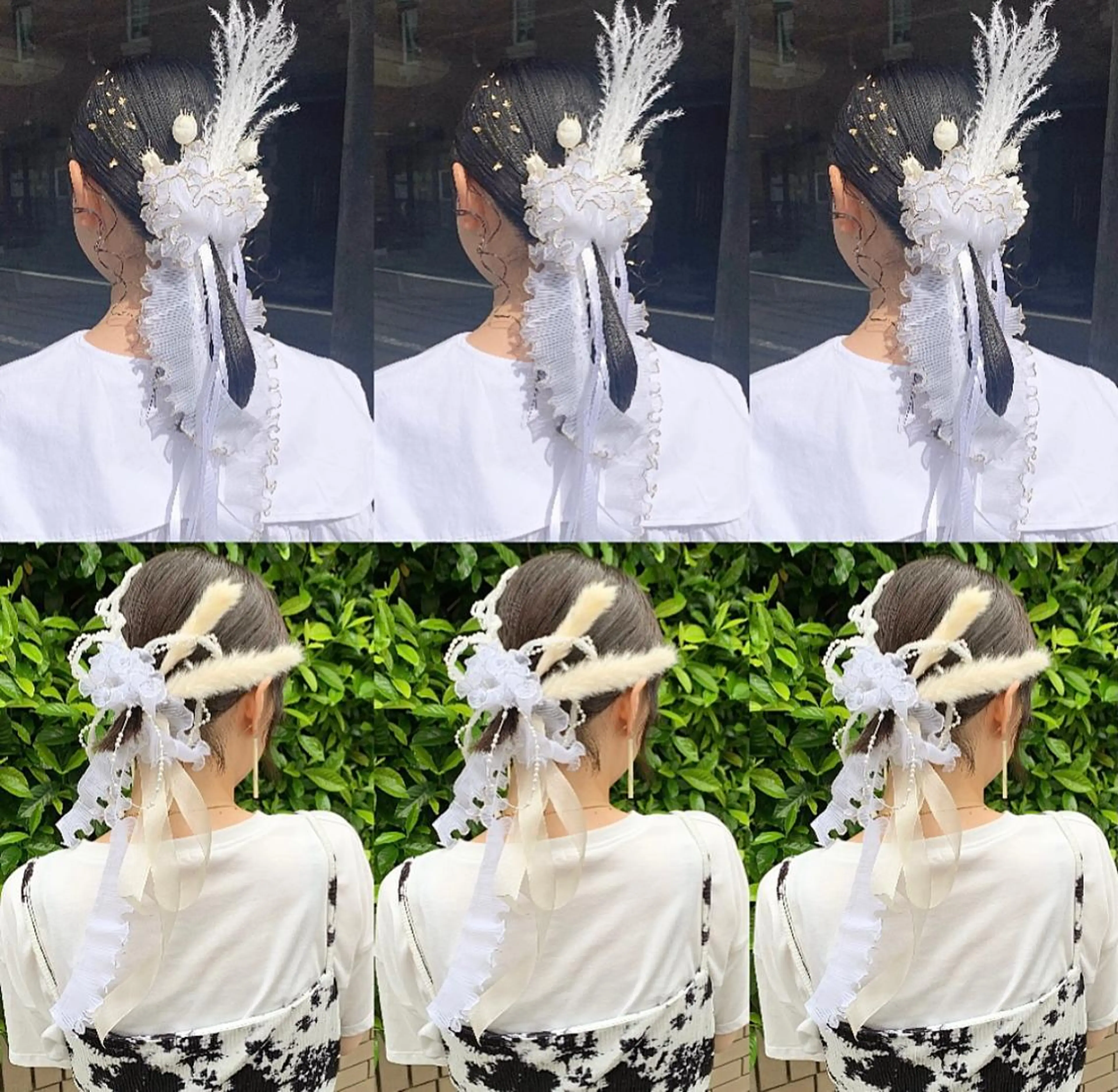 ヘアアレンジ 成人式 卒業式のヘアスタイル 卒業式ヘアセット🎀 ヘアアレンジのヘアスタイル