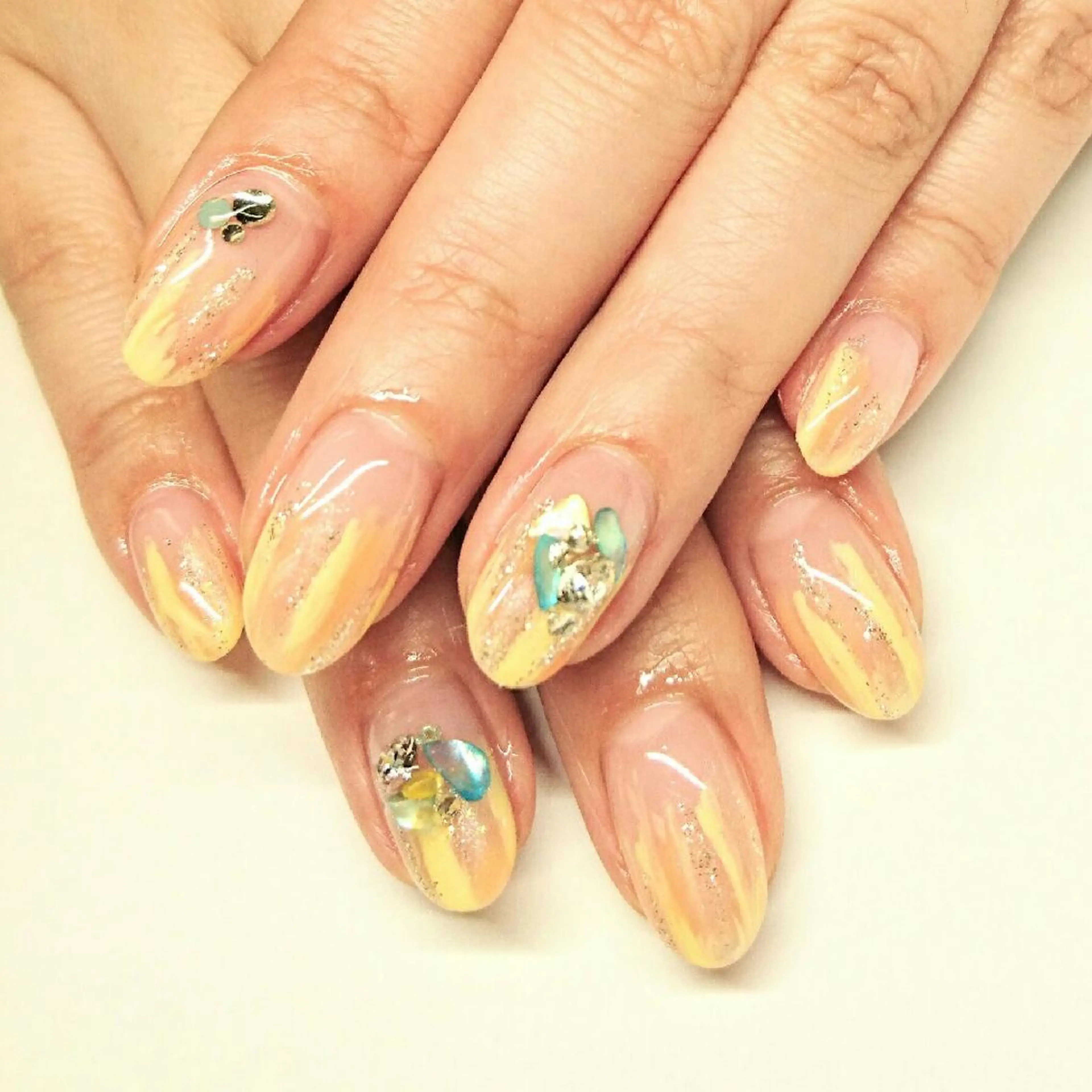 ネイル 春ネイル 三上 恵美のマツエク・マツパデザイン