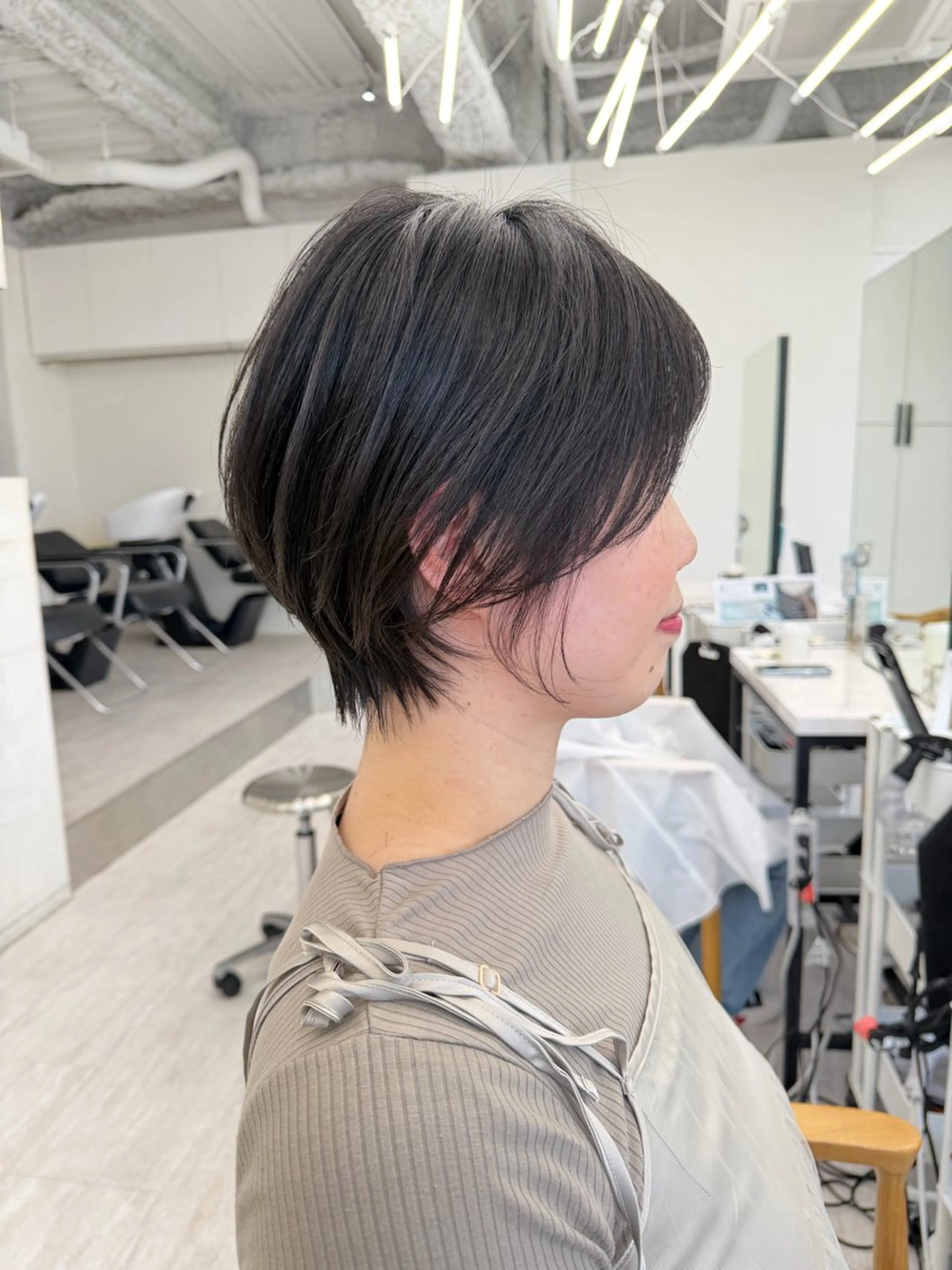 ショート 名古屋/艶カラー🫧 /アレンジ/ショートのヘアスタイル